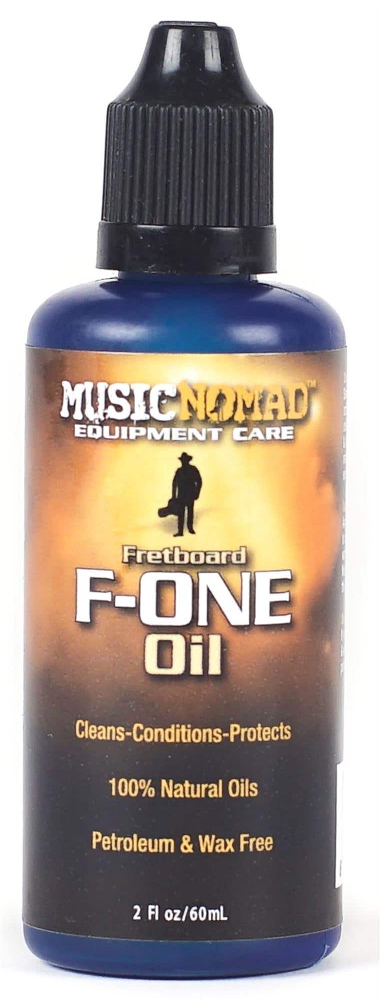 Music Nomad MN105 F-ONE Fretboard Cleaner and Conditioner Oil 2oz