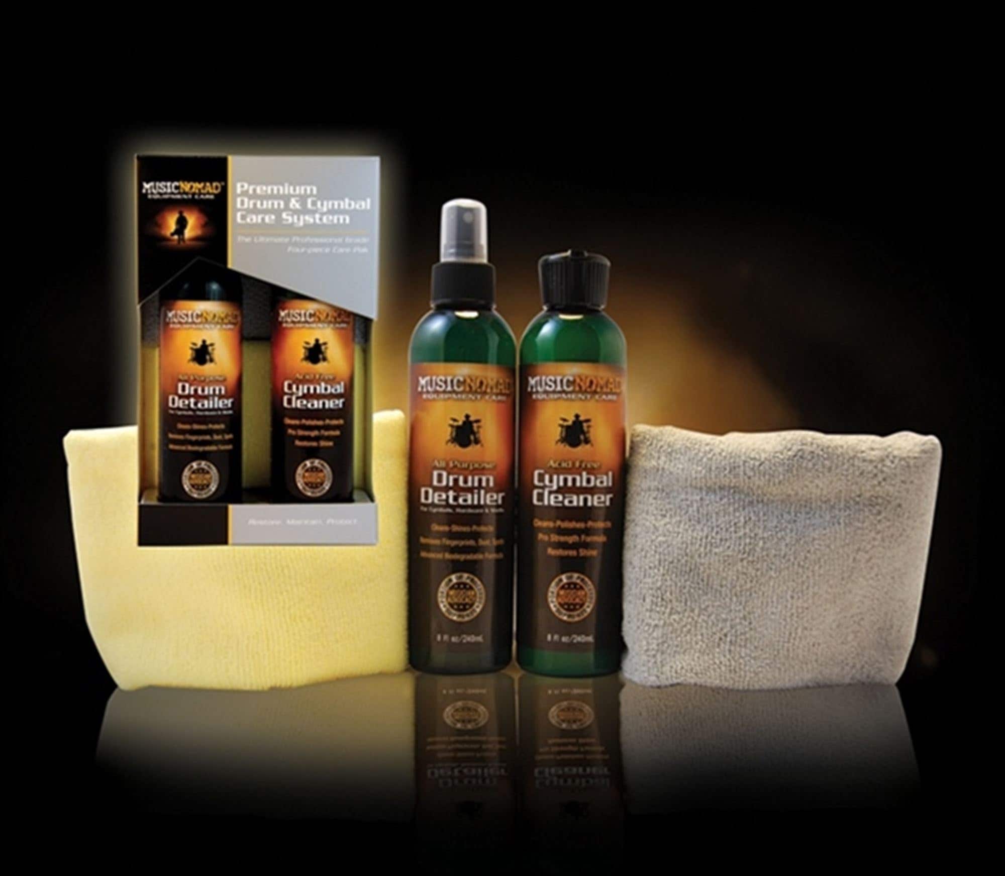 Music Nomad Premium Drum and Cymbal Care System