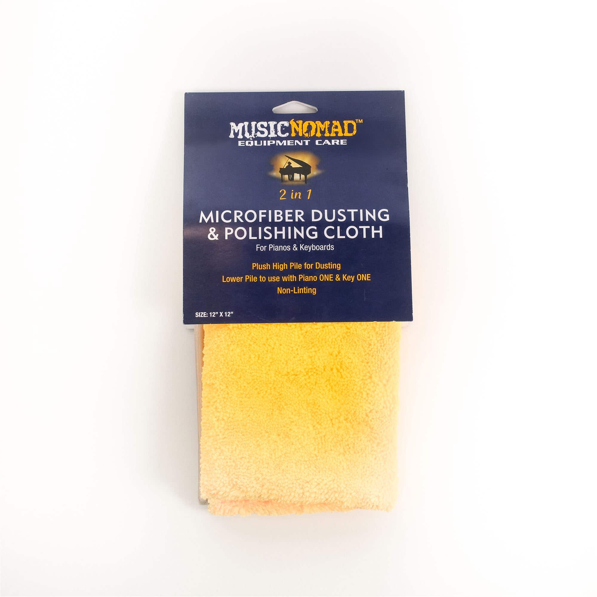 Music Nomad Piano Keyboard Dust and Polish Cloth