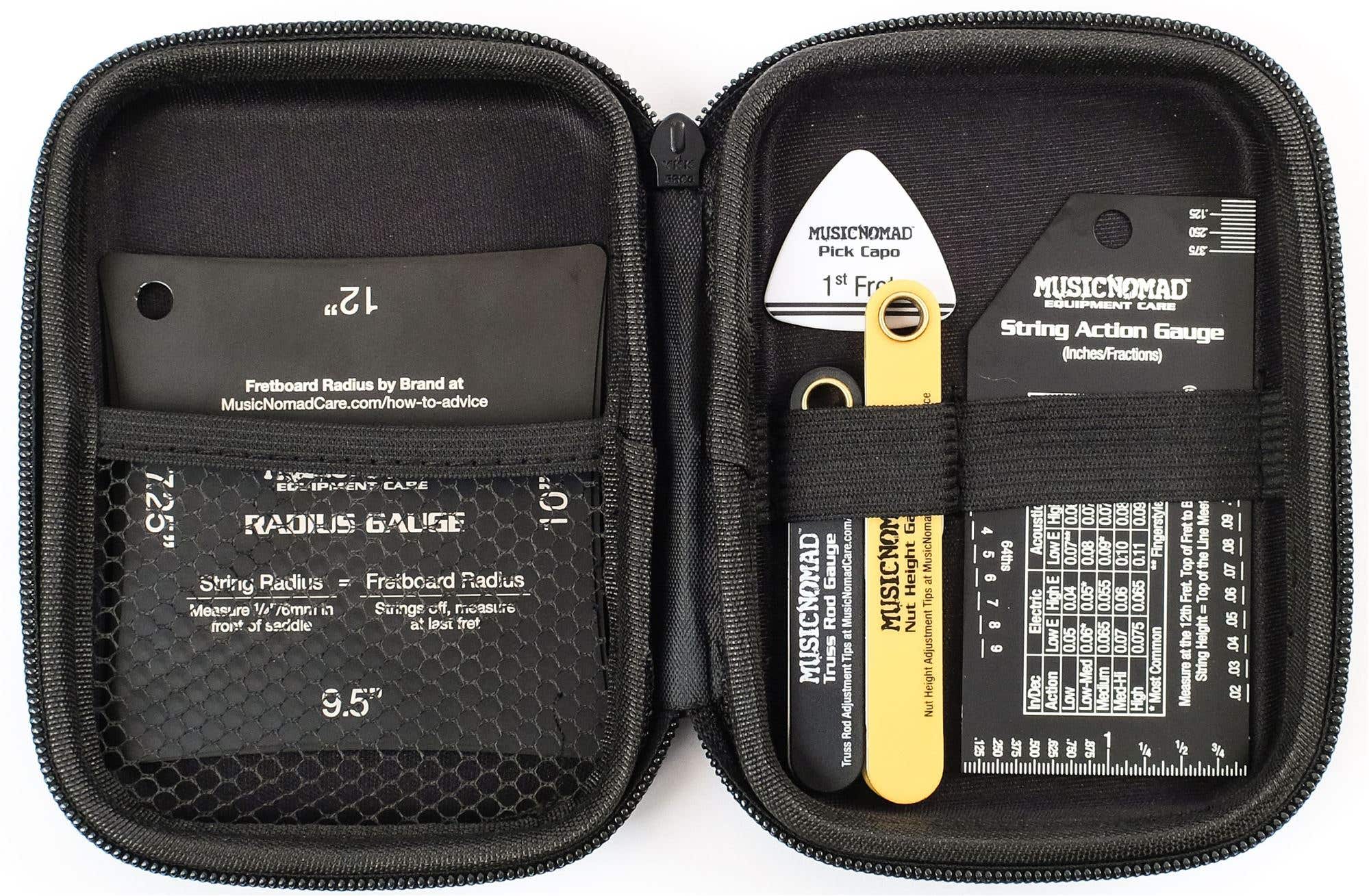 Music Nomad MN604 6-Piece Precision Setup Gauge Set