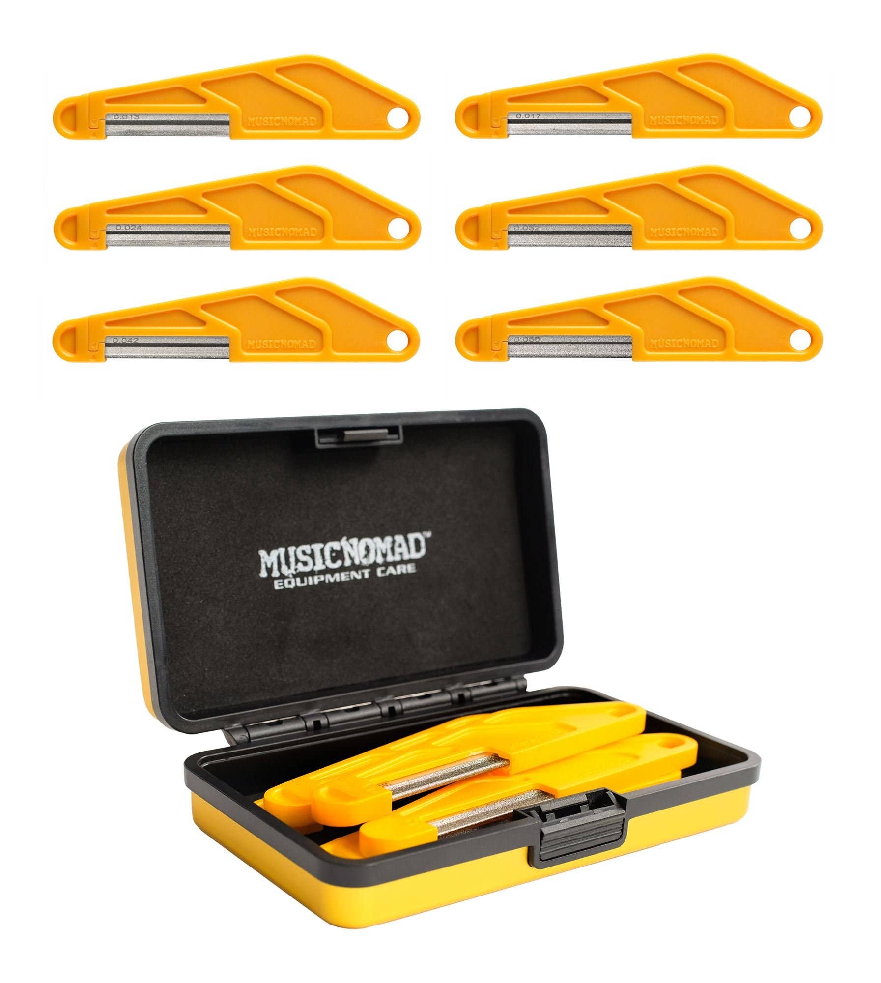 Music Nomad MN670 6-Piece Acoustic Guitar Nut File Set