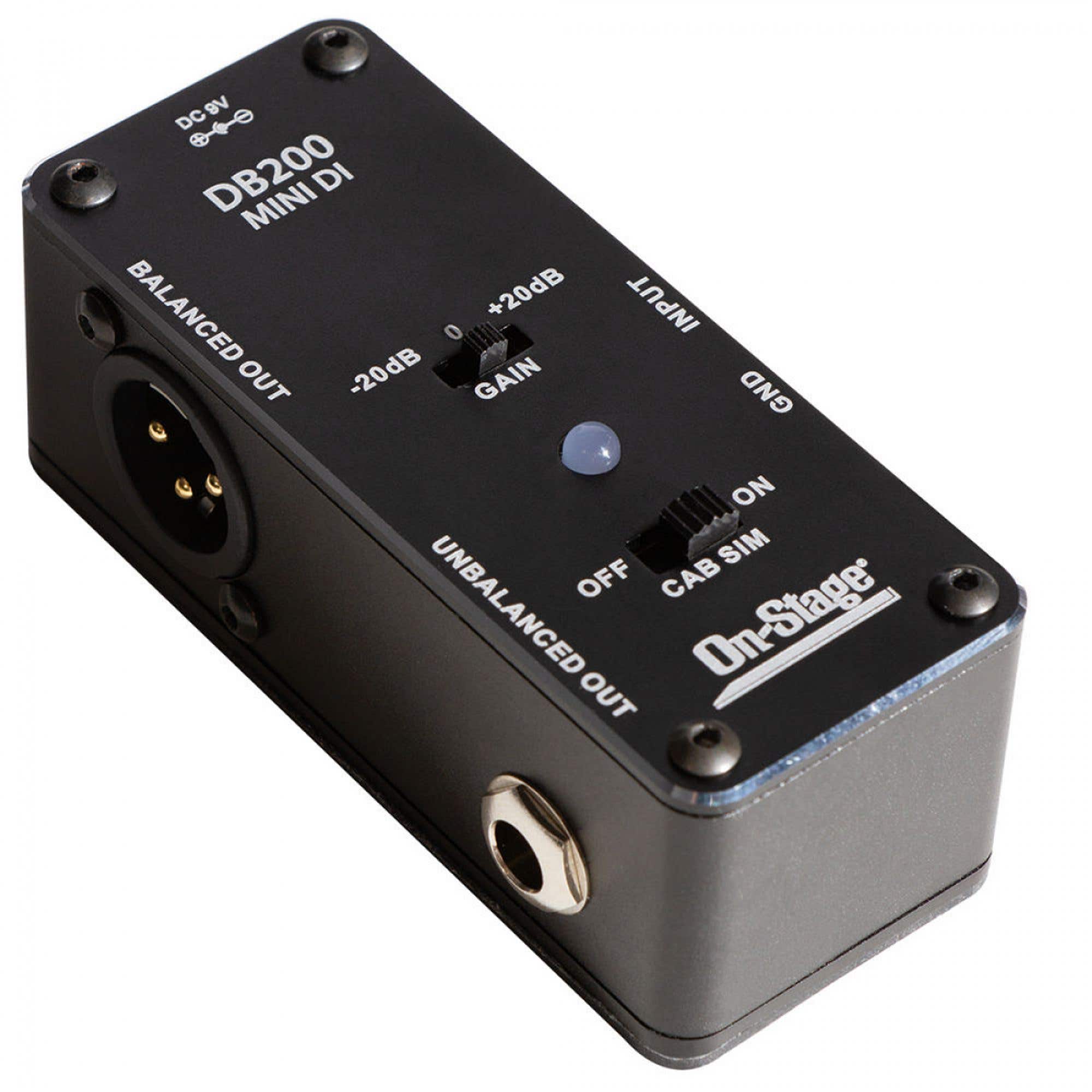 On Stage DB200 Active Mini DI Box