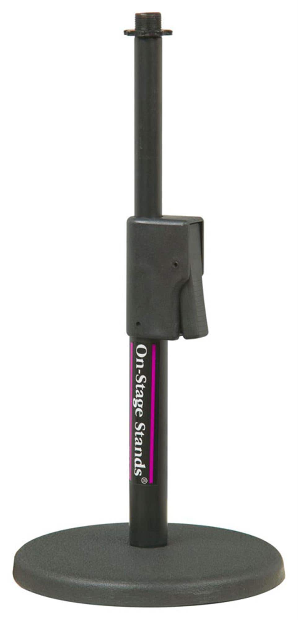 On Stage DS7200QRB Quik Release Desktop Microphone Stand