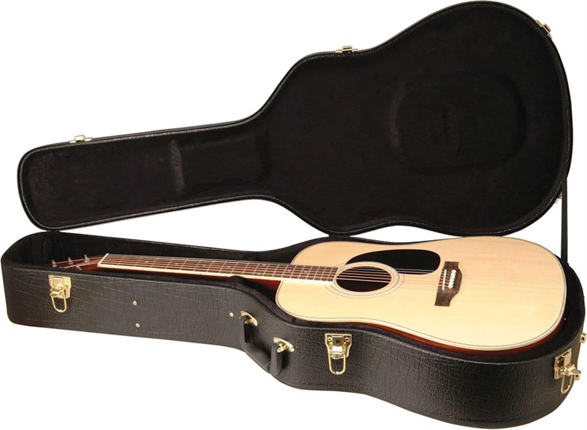 On Stage GCA-5000B Acoustic Guitar Hard Case