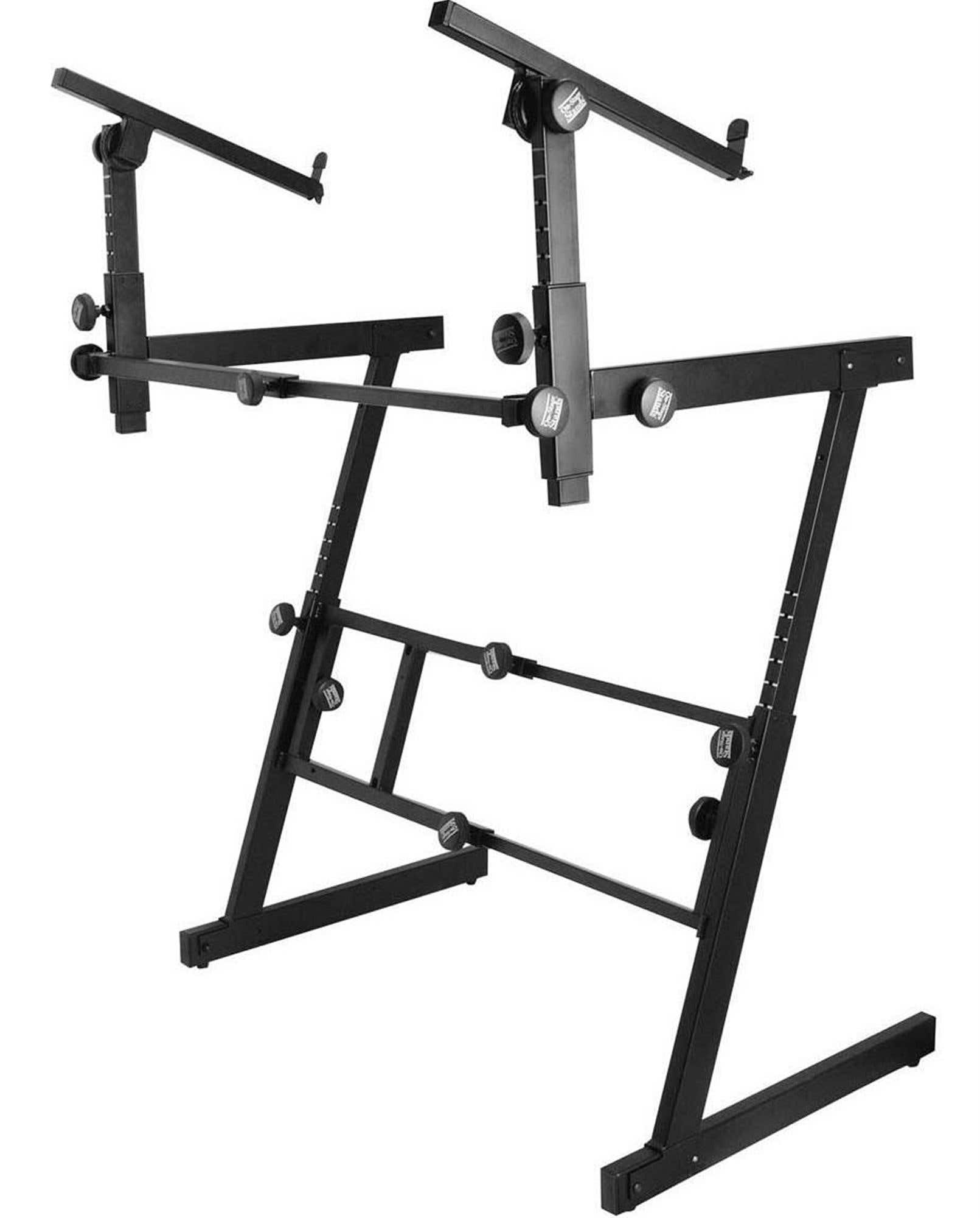 On Stage 2 Tier Folding Z Keyboard Stand