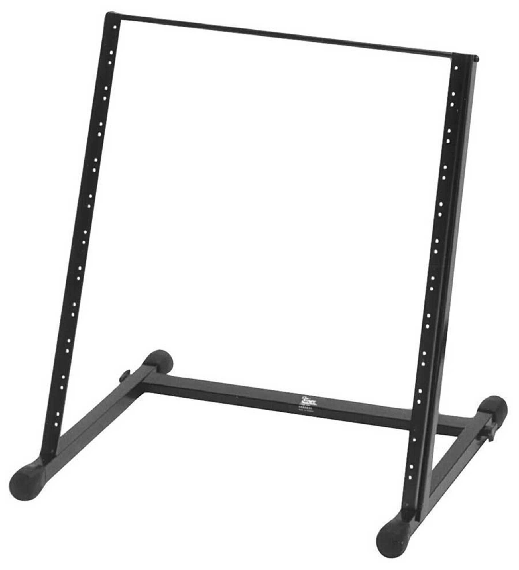 On Stage Stands 12 Space Metal Rack Stand with Rack Screws 