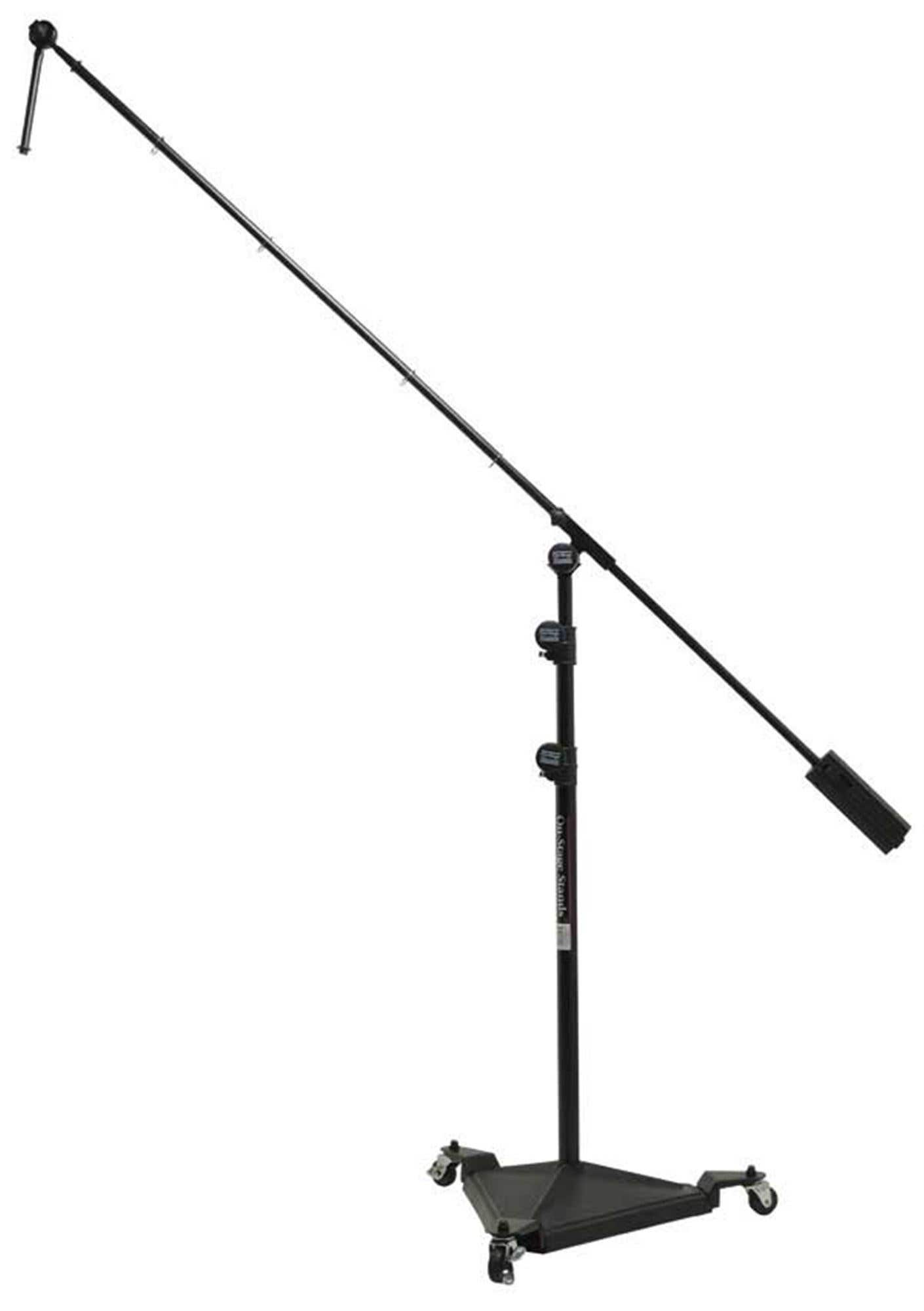 On Stage SMS7650 Studio Boom Mic Stand w/Casters