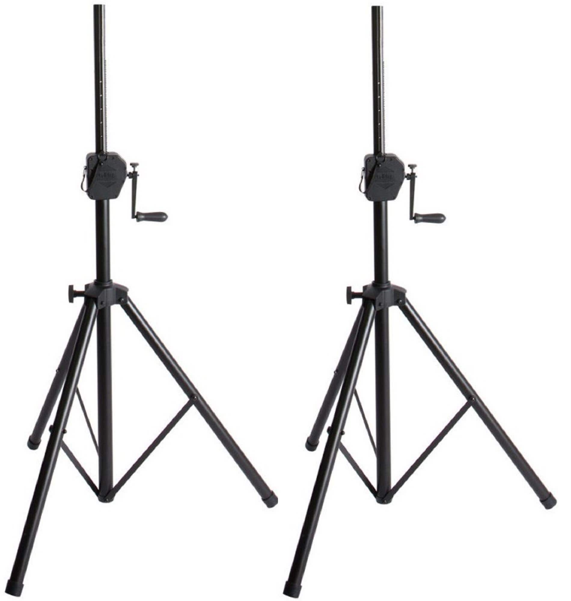 On Stage SS8800B Plus Power Crank Up Speaker Stands