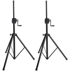 On Stage SS8800B Plus Power Crank Up Speaker Stands