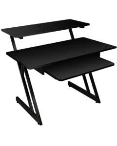 On Stage WS7500 Series Wood Workstation Black