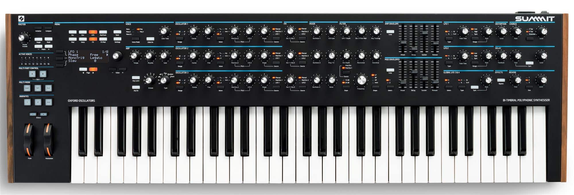 Novation Summit 61-Key Keyboard Synthesizer