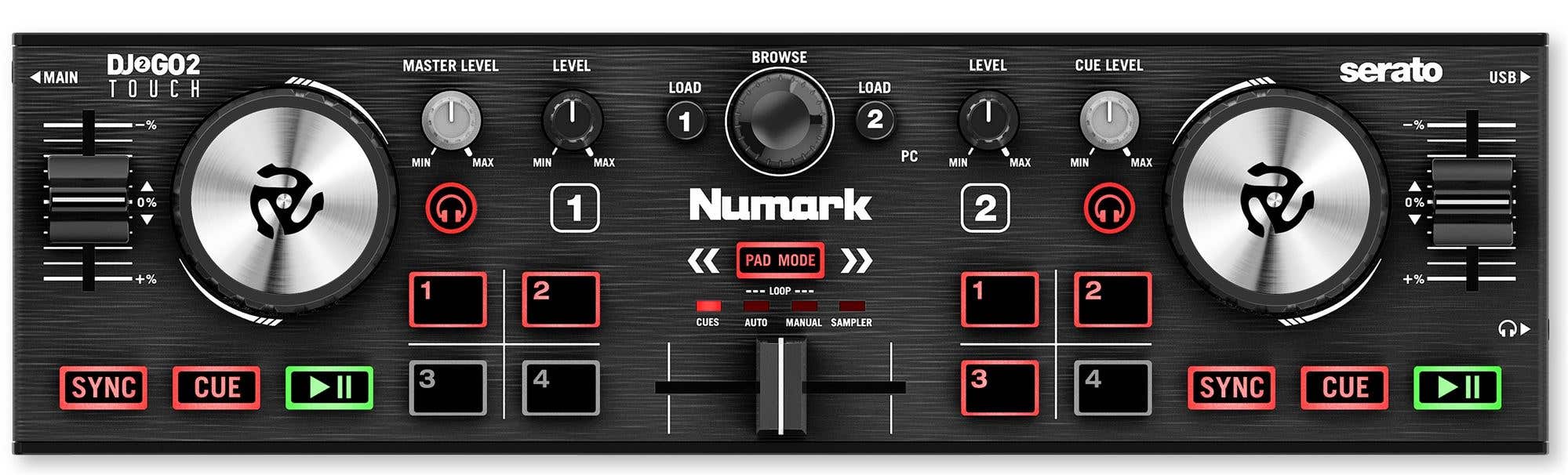 Numark DJ2GO2 Touch DJ Controller