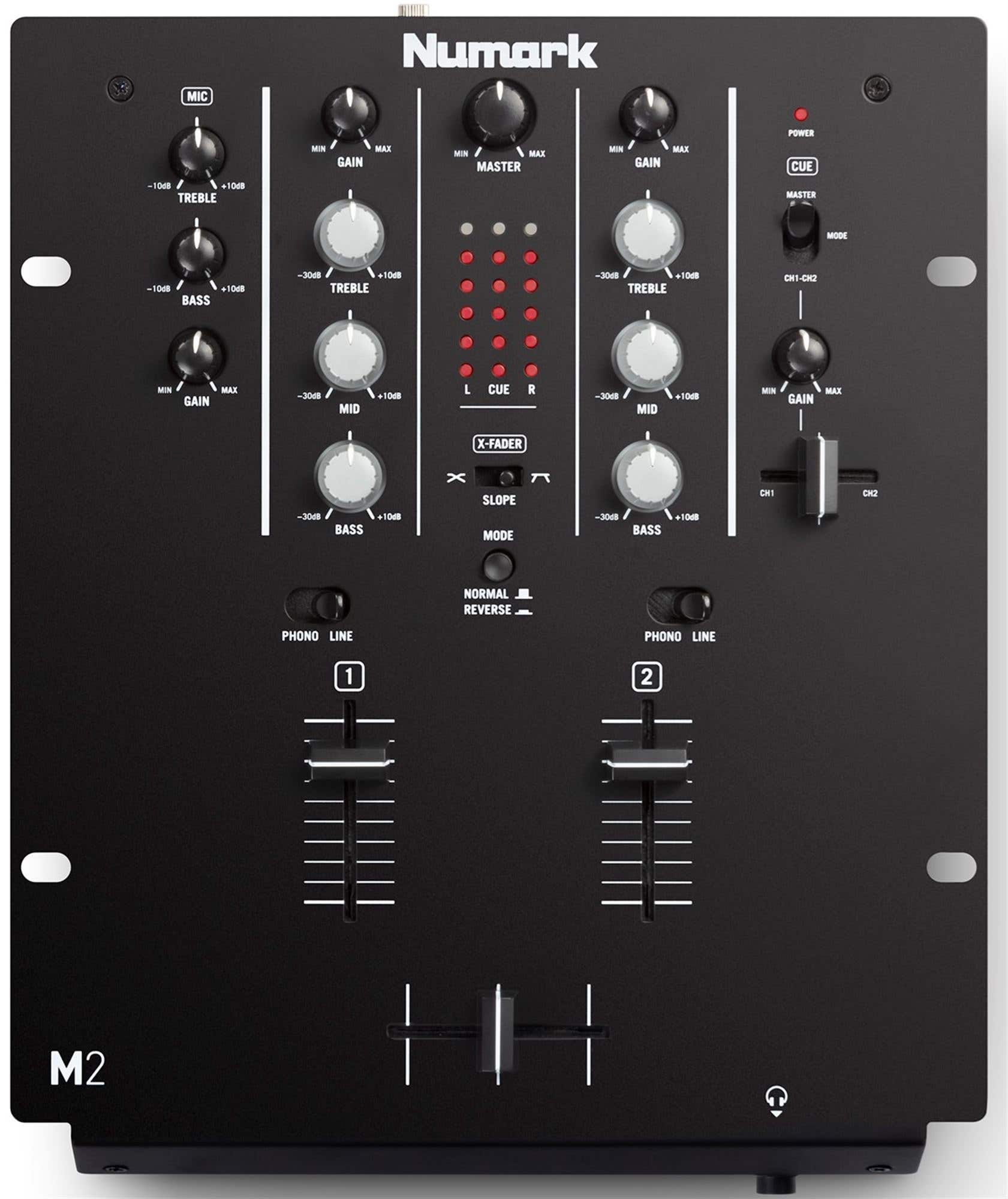 Numark M2 Black DJ Mixer