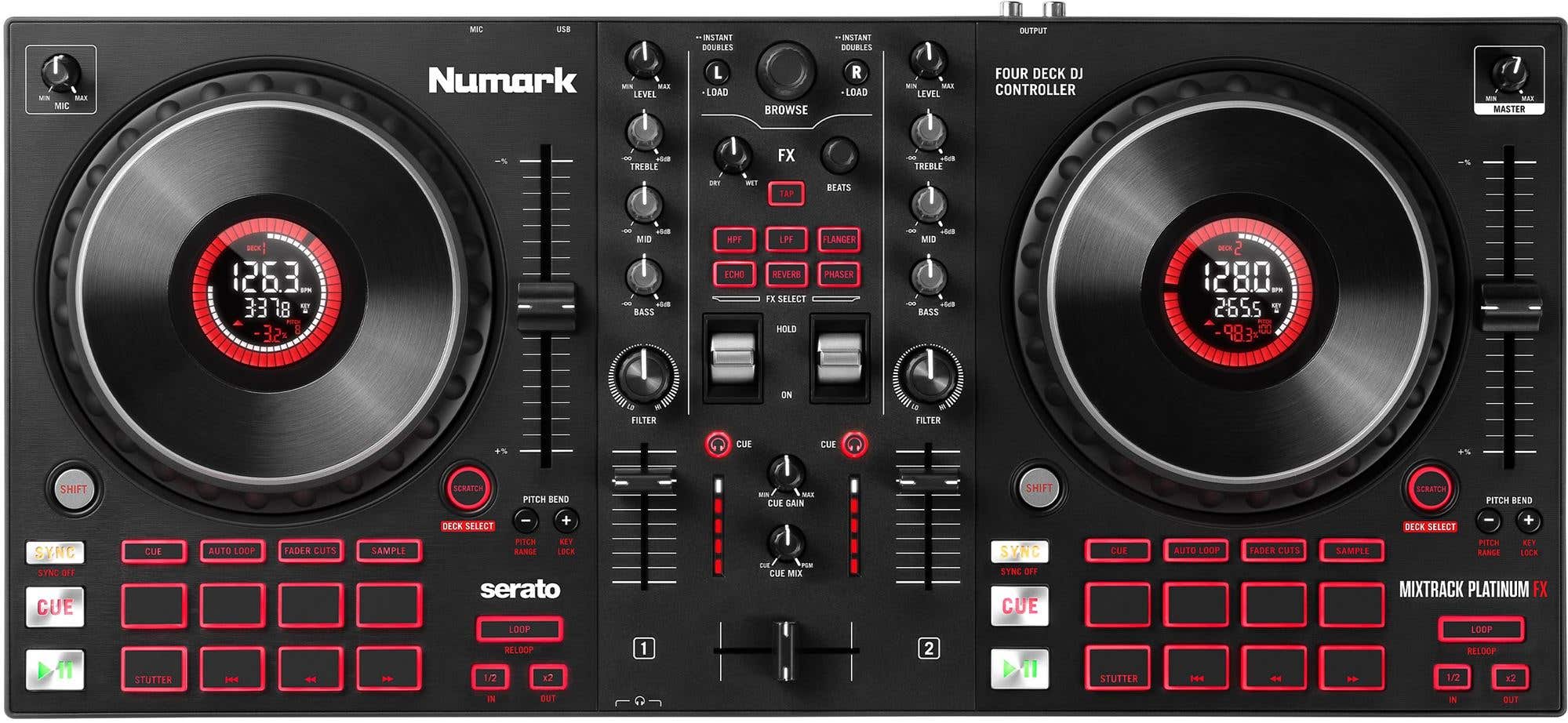 Numark MixTrack Platinum FX USB DJ Controller