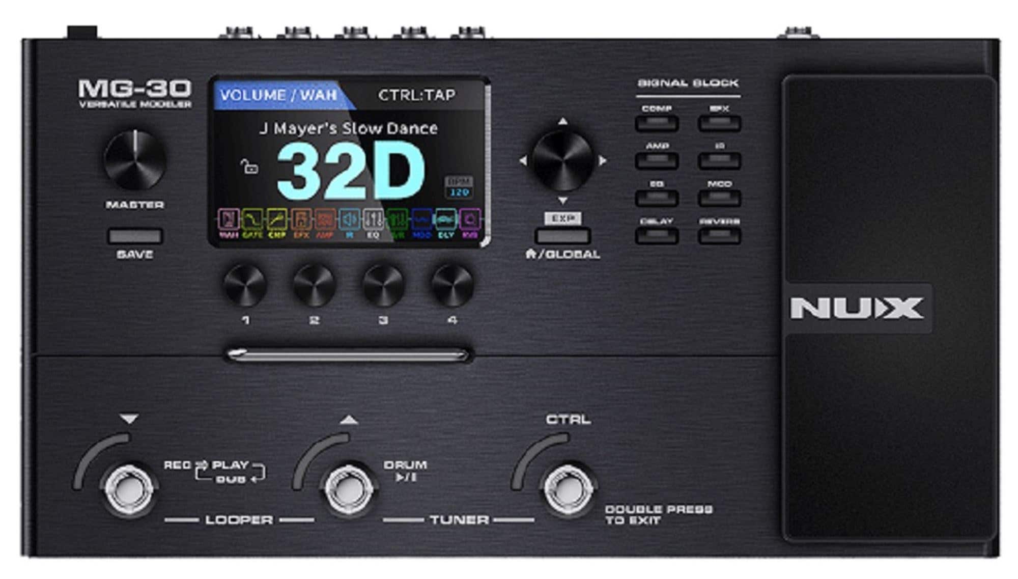NUX MG-30 Multi-Effects and Amp Modeler