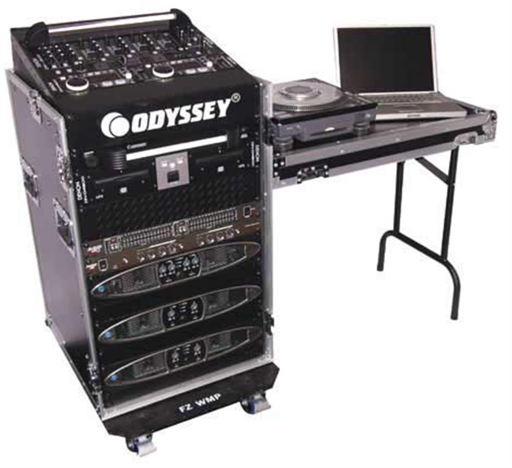 Odyssey FZ1116WDLX Flight Zone Combo Rack Workstation Table