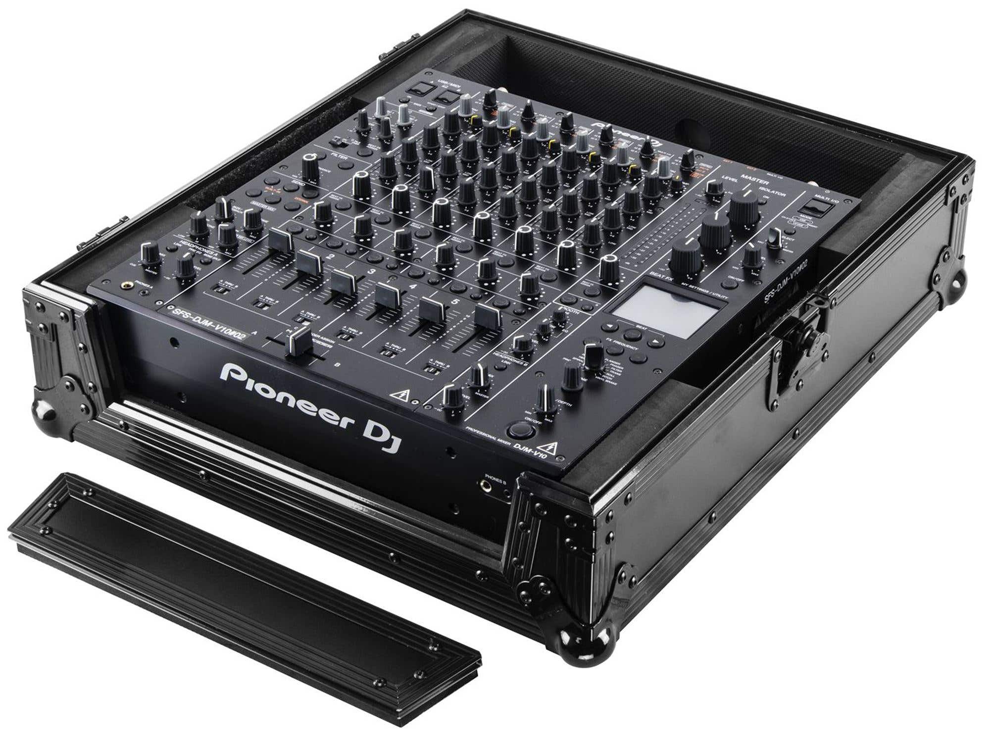 Odyssey FZDJMV10BL ATA Flight Case in Black for Pioneer DJM-V10