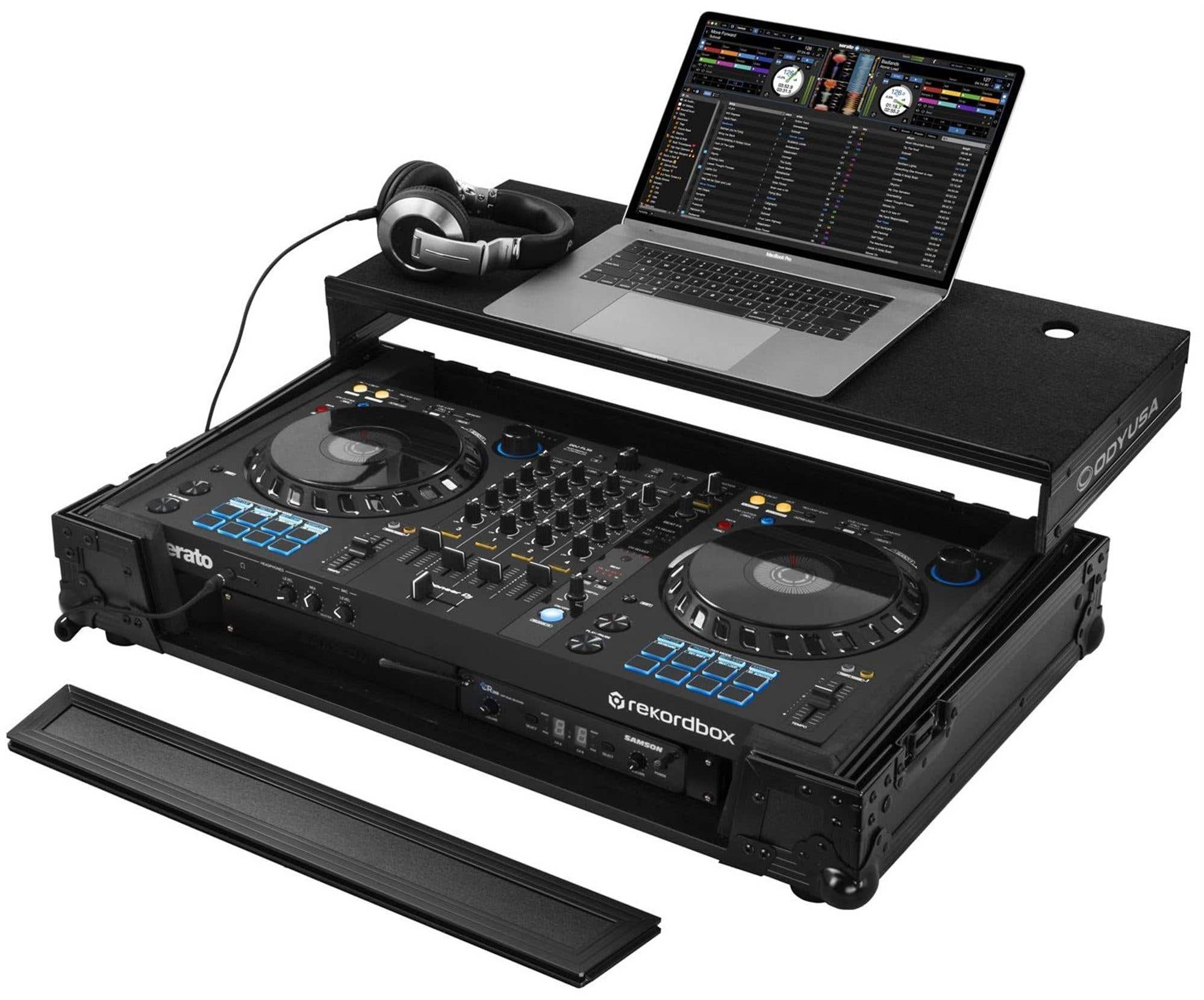 Odyssey FZGSDDJFLX61BL Black Label Case for DDJ-FLX6