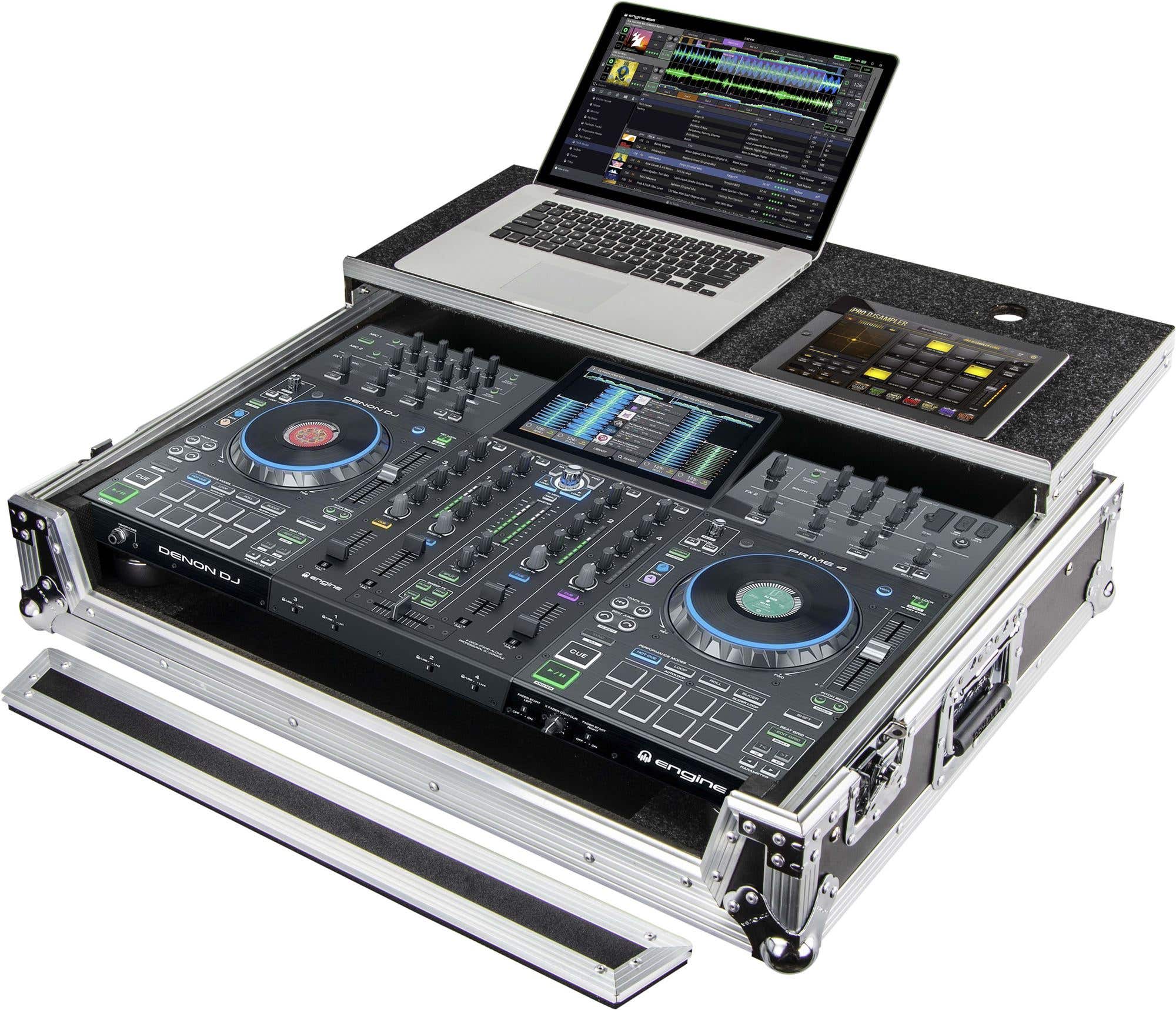 Odyssey FZGSPRIME4 Flight Zone Glide Style Case for Denon Prime 4