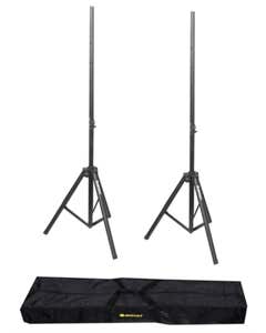 Odyssey LTS2X2B Tripod Speaker Stands and Bag