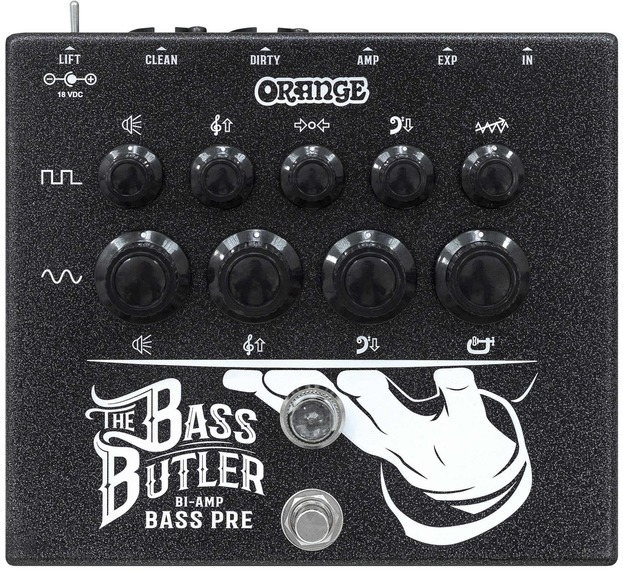 Orange Bass Butler Biamplified Bass Preamp Pedal