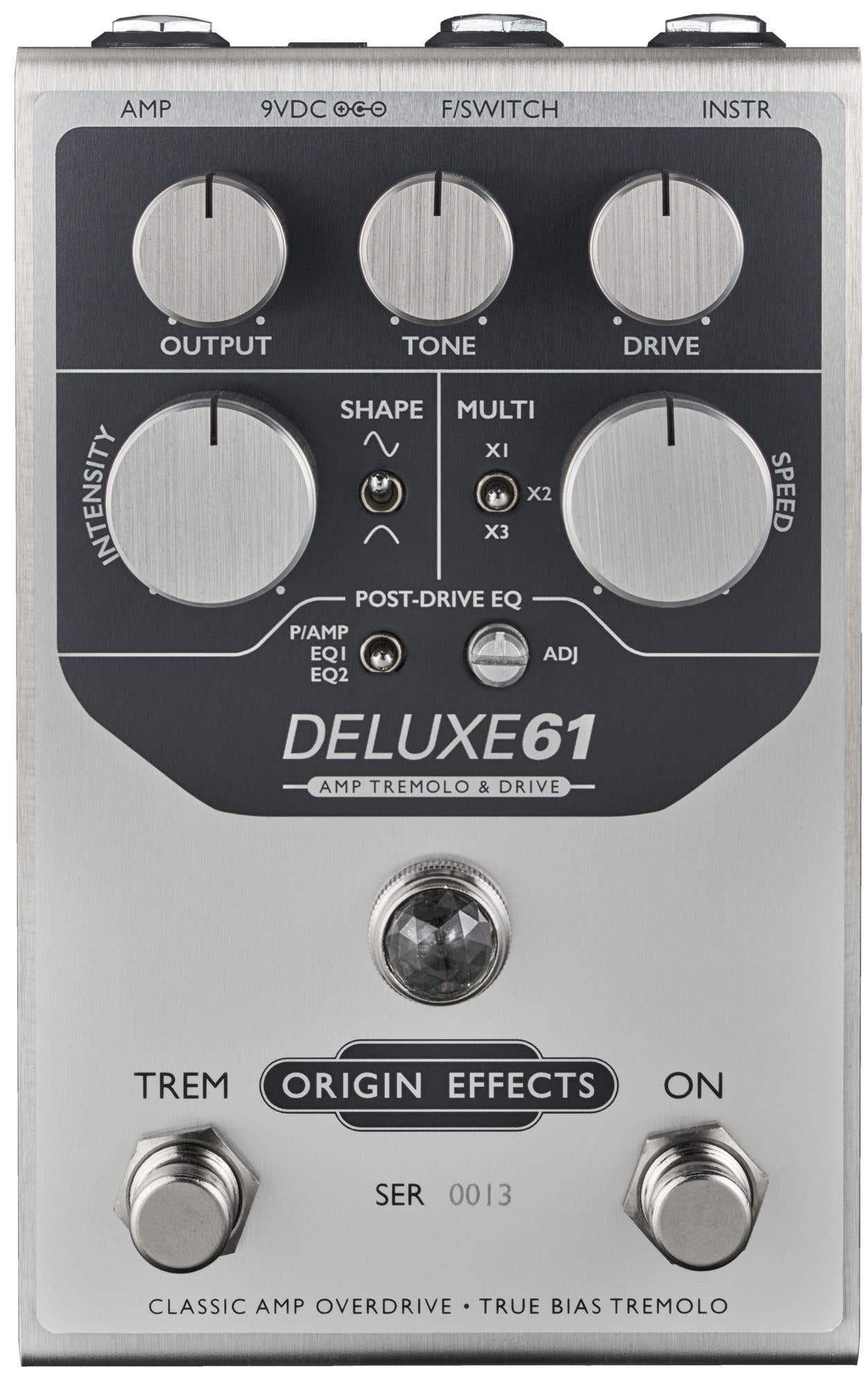 Origin DELUXE61 Amp Tremolo and Drive Pedal