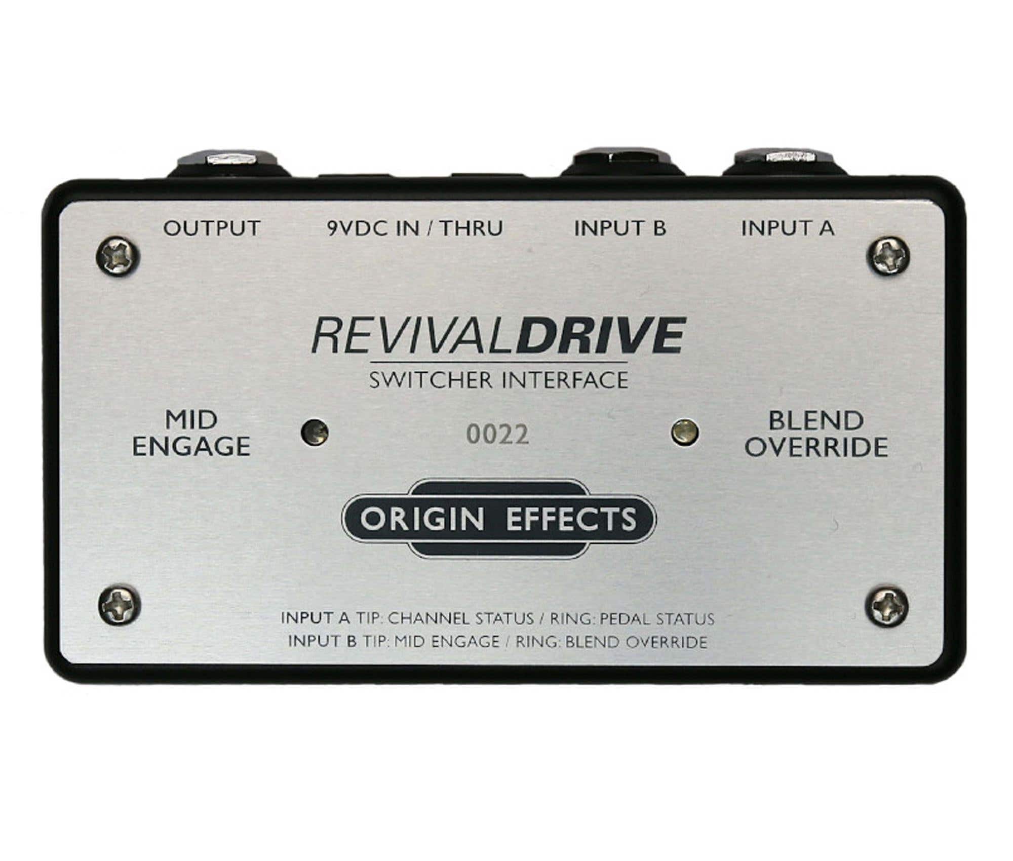 Origin Effects RevivalDRIVE Switcher Interface