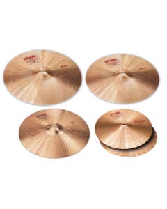 Paiste 2002 Cymbal Set with Free 17" Crash