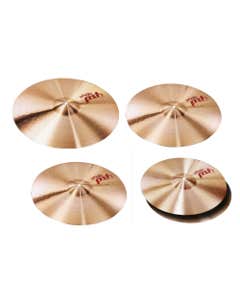 Paiste PST 7 Heavy Cymbal Set 14Hi Hats 16 and 18 Heavy Crash 20 Ride