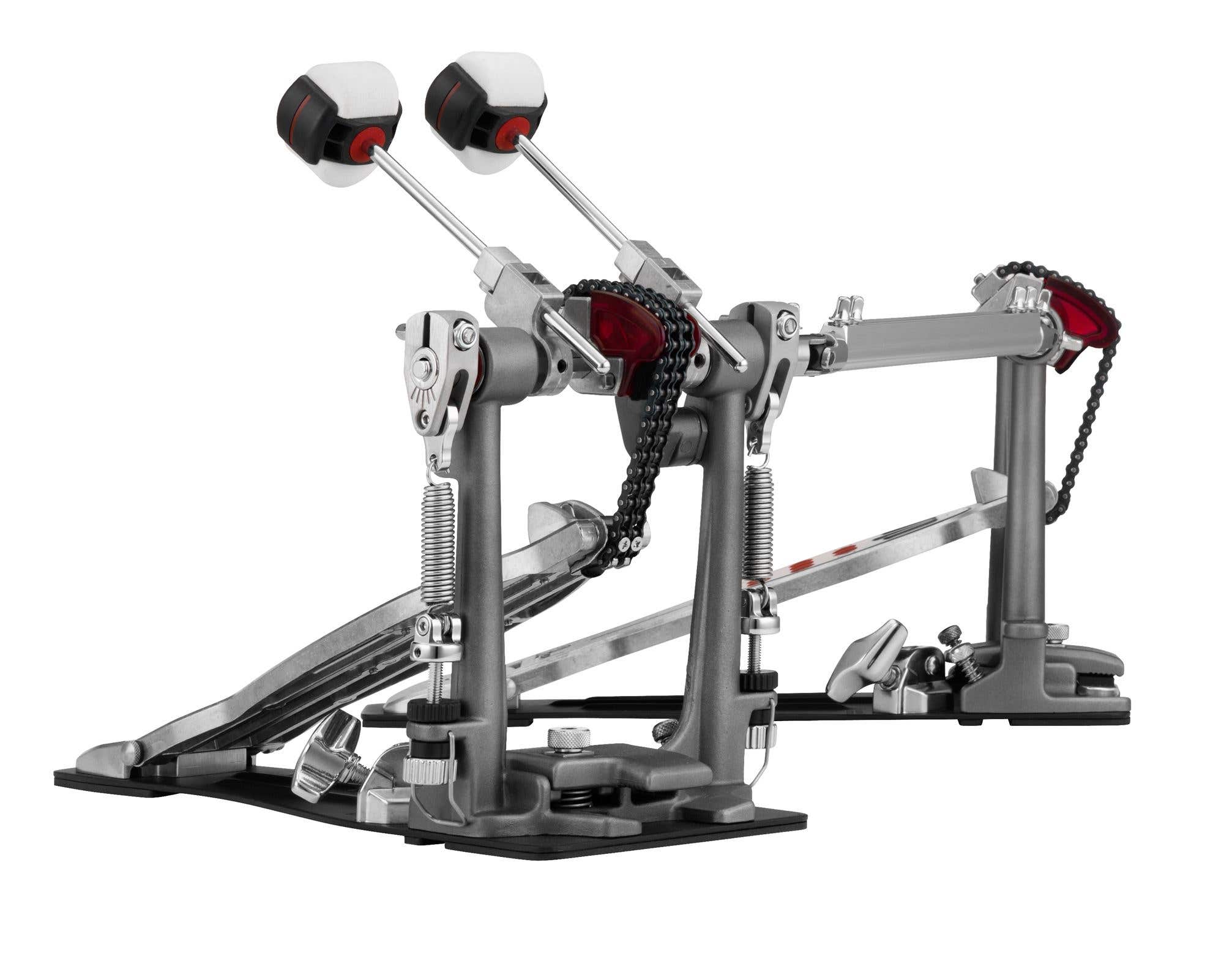 Pearl P2052C Eliminator Redline Chain Drive Double Pedal with Case