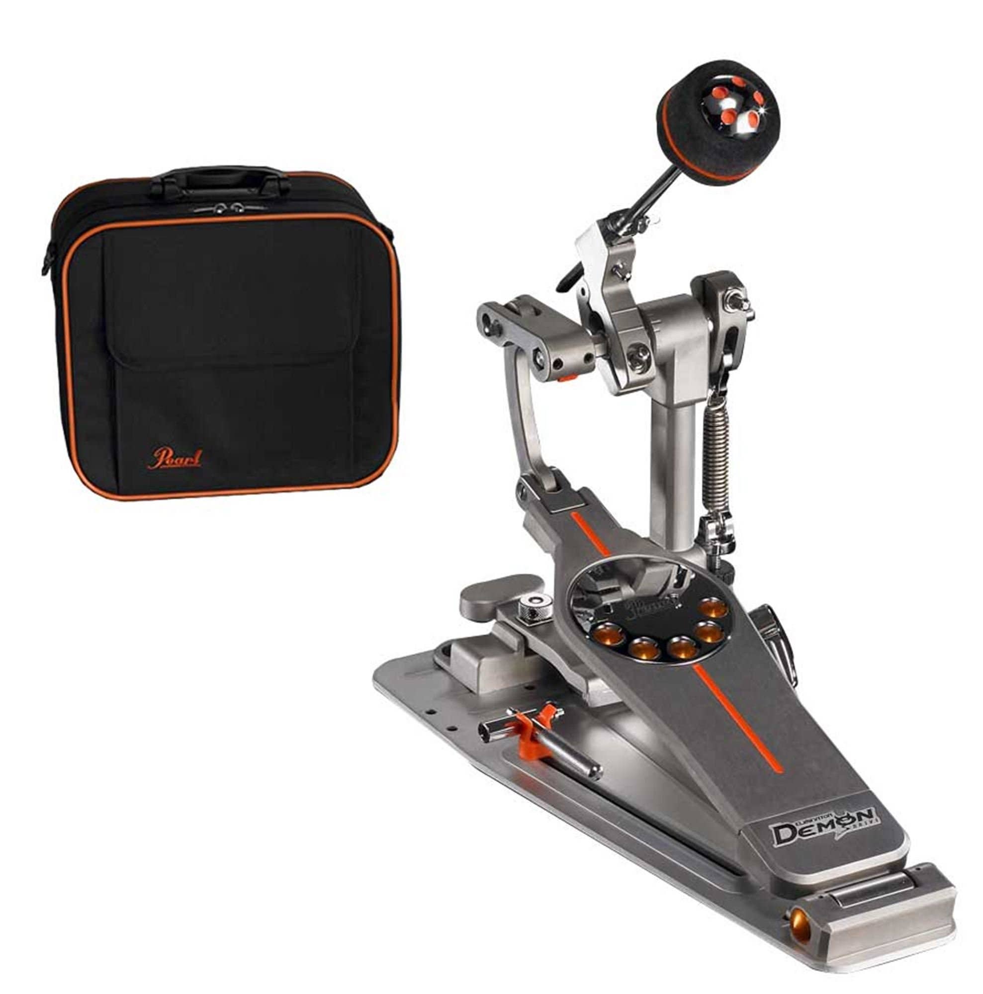 Pearl P3000D Eliminator Demon Drive Single Bass Pedal with Case