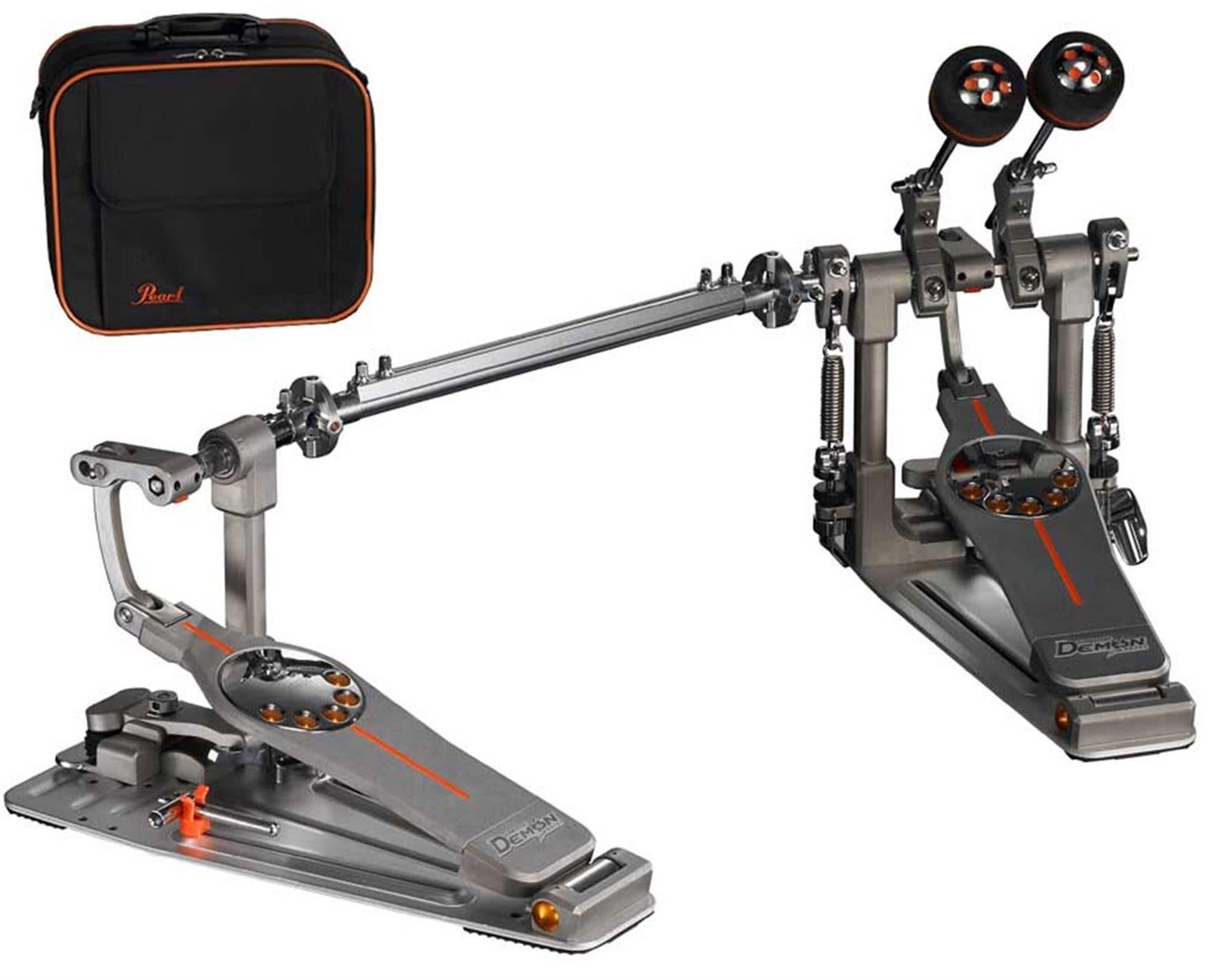 Pearl P3002D Eliminator Demon Drive Double Bass Pedal With Case