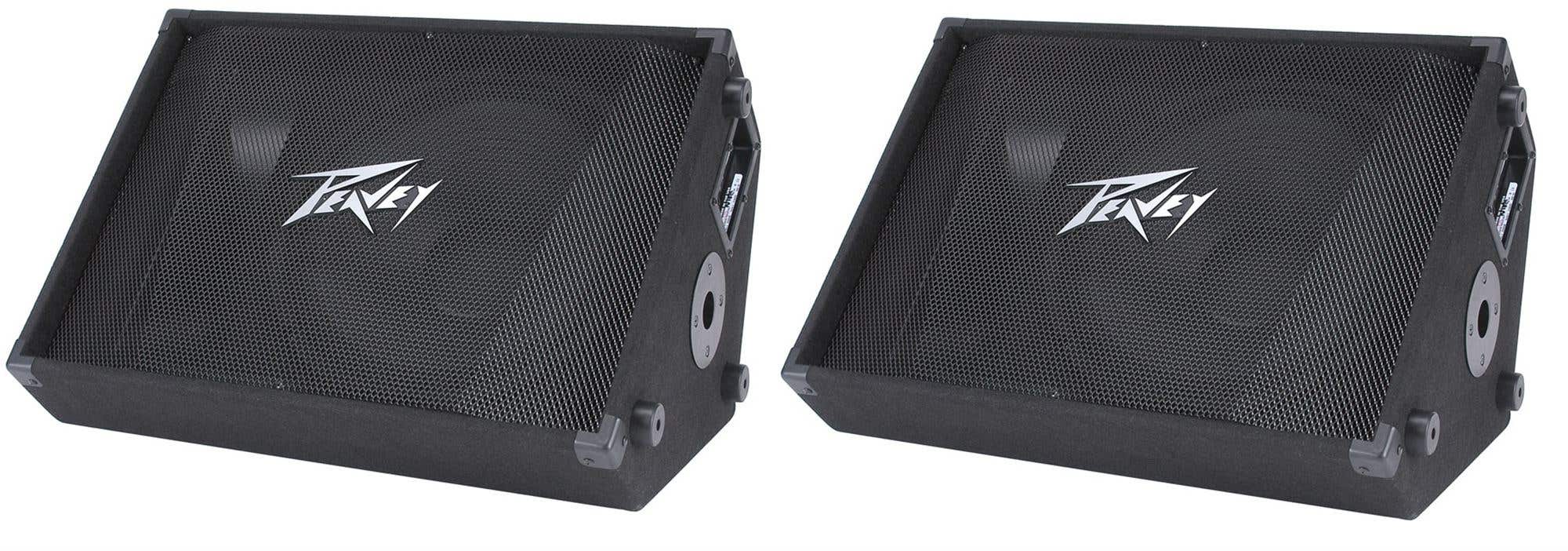 Peavey PV 15" 500-Watt Floor Monitors Pair