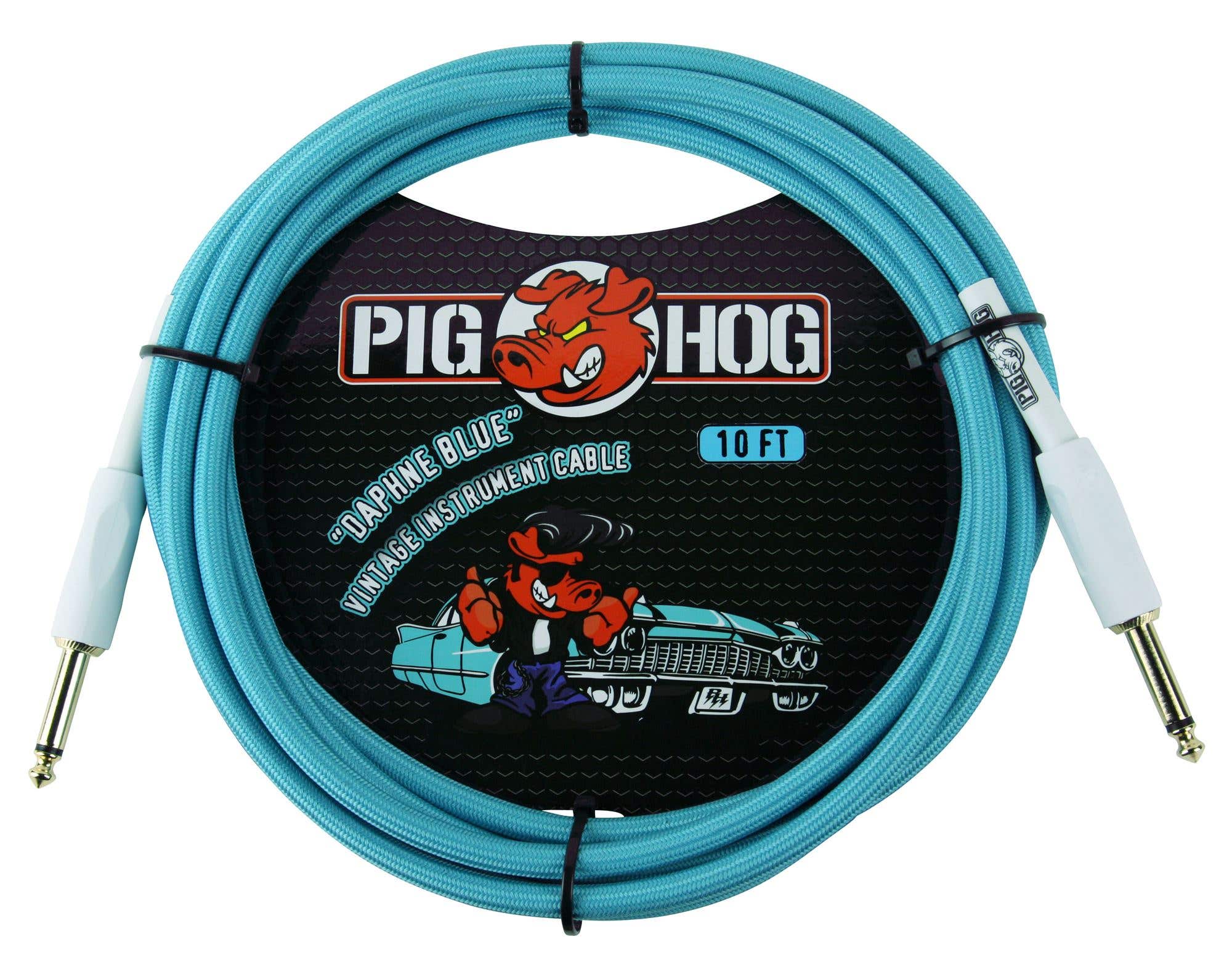 Pig Hog Vintage Series Instrument Cable - 10 Feet