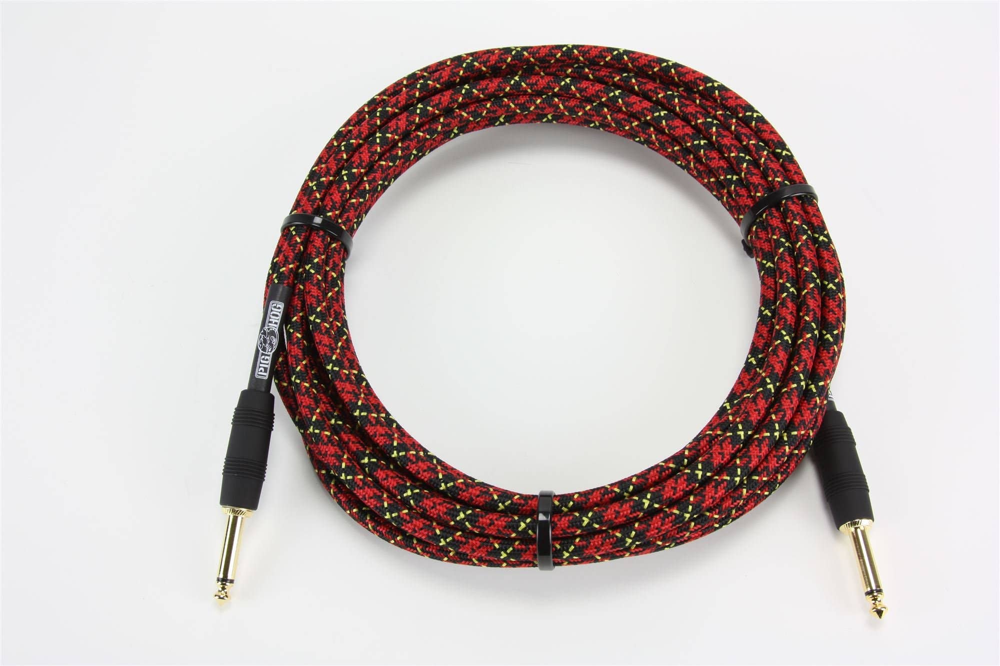 Pig Hog PCH10PL Tartan Plaid Instrument Cable 10 foot