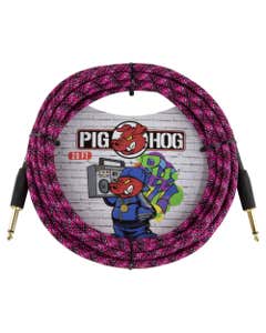 Pig Hog PCH20GP Instrument Cable Pink Graffiti 20'