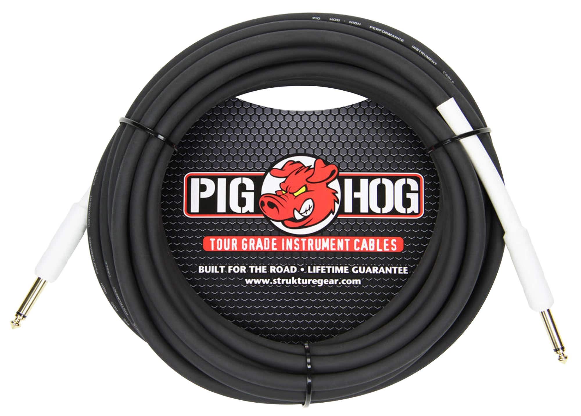 Pig Hog 8mm Guitar Instrument Cable 25 Feet