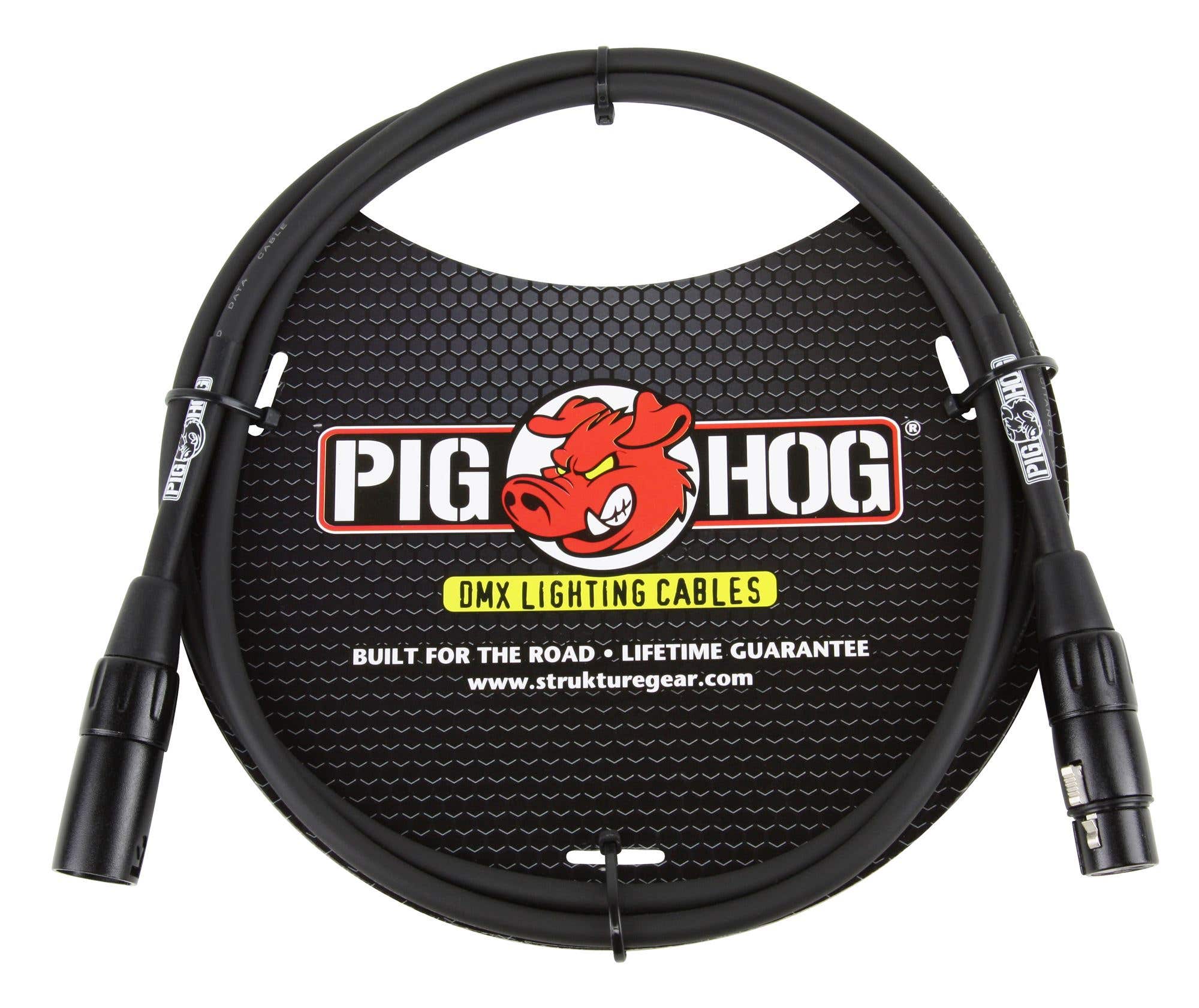Pig Hog PHDMX5 3 Pin DMX Lighting Cable 5 foot