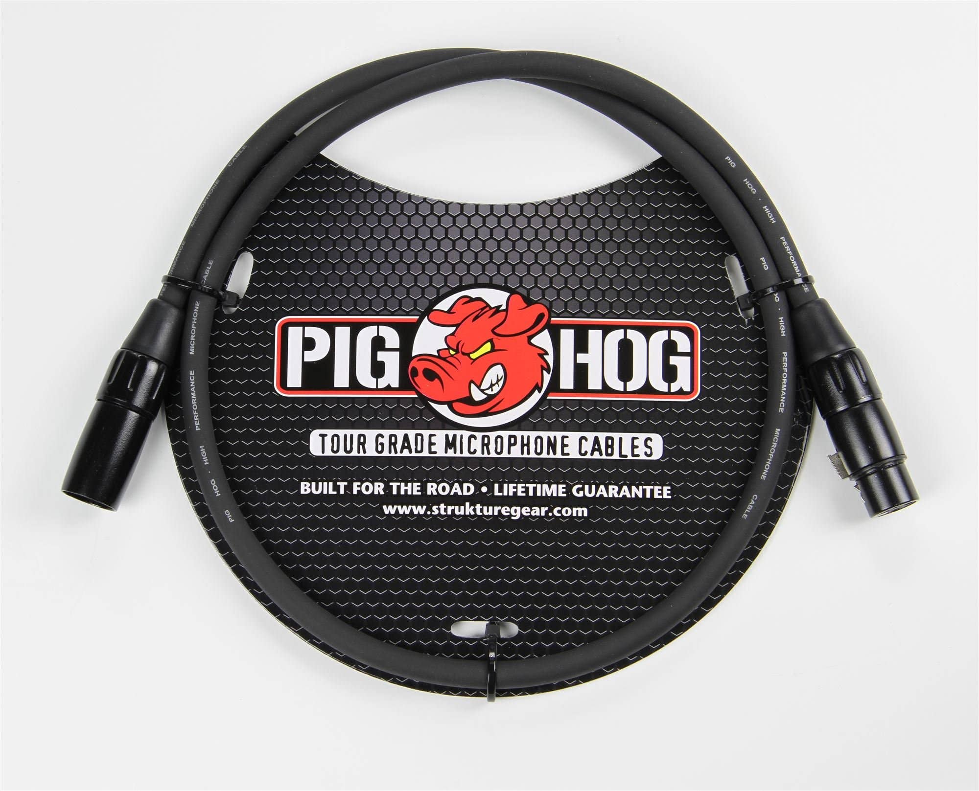 Pig Hog 8mm XLR Microphone Cable - 3 Feet