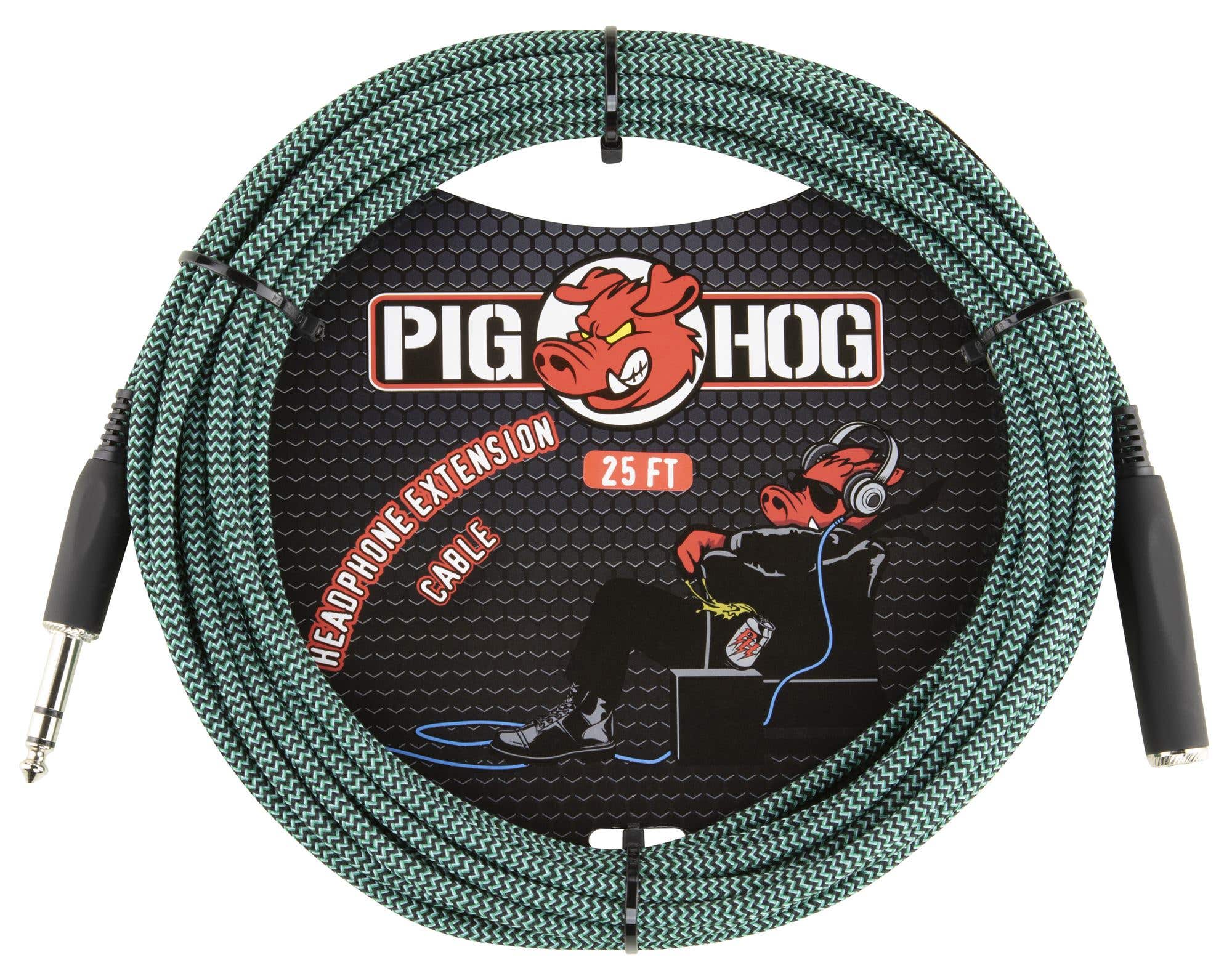 Pig Hog PHX14-25 Headphone Extension Cable 25 Feet