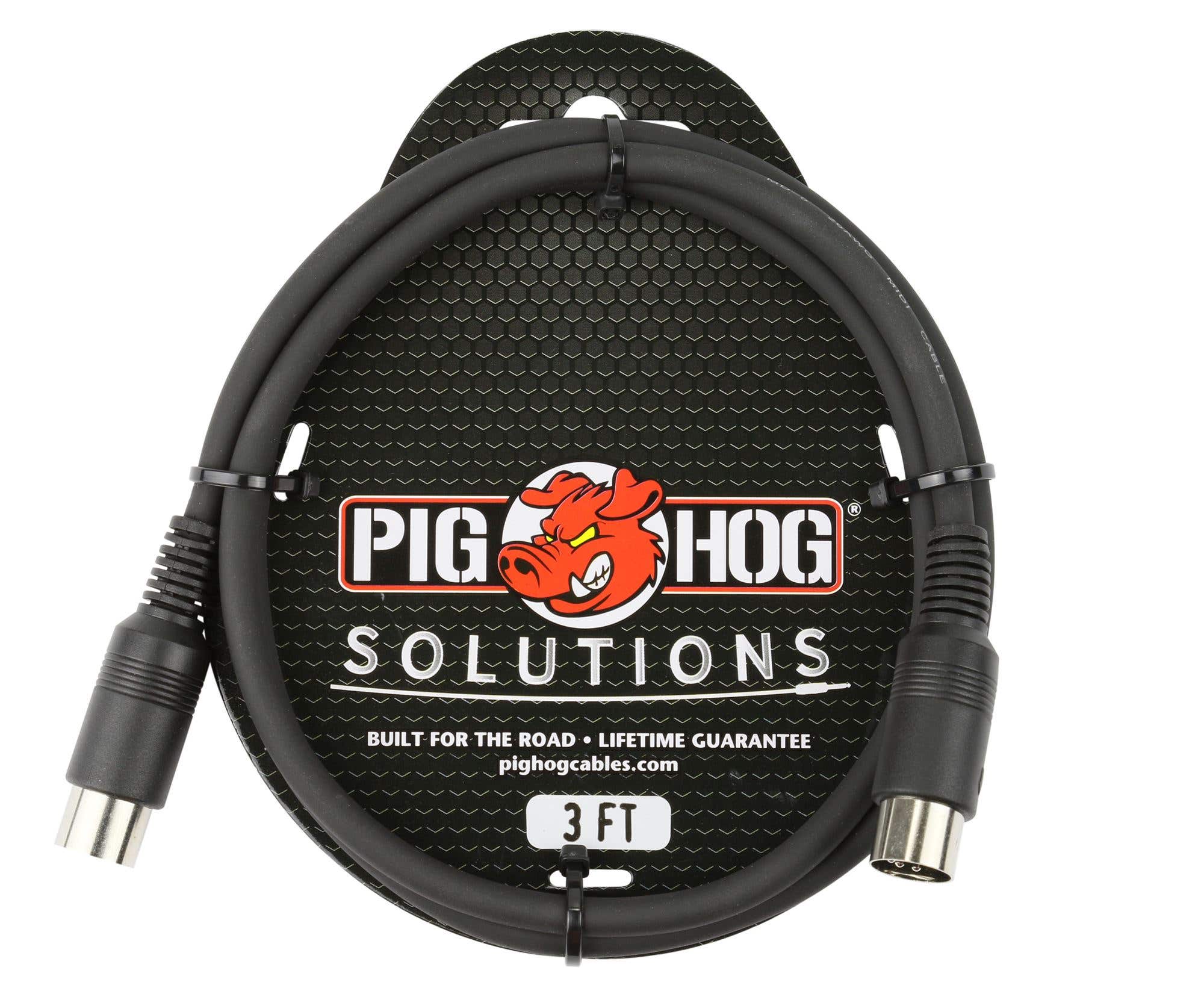 Pig Hog PMID03 MIDI Cable 3 Foot