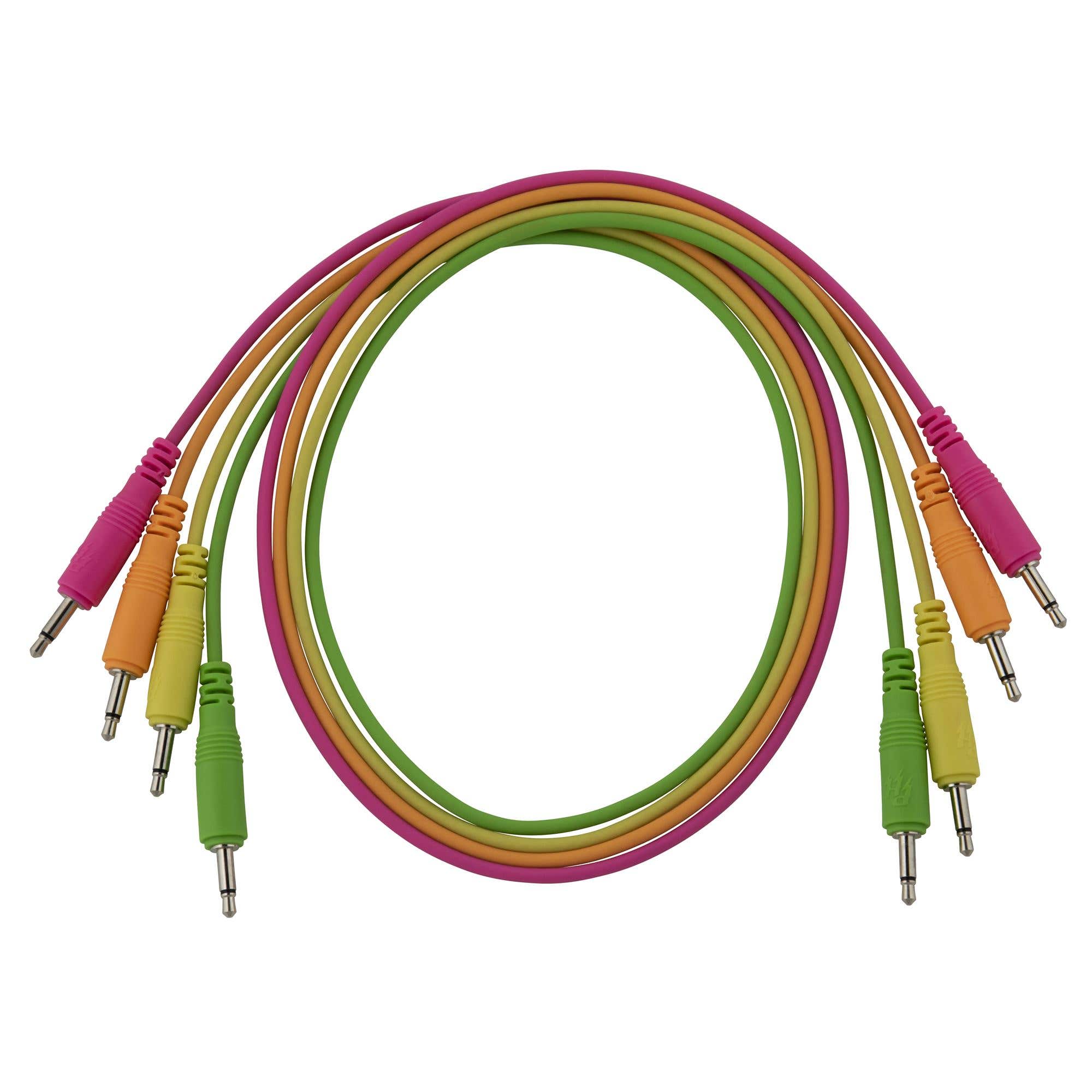 Pig Hog PP4X24 Synth Patch Cable 4 Pack 24"
