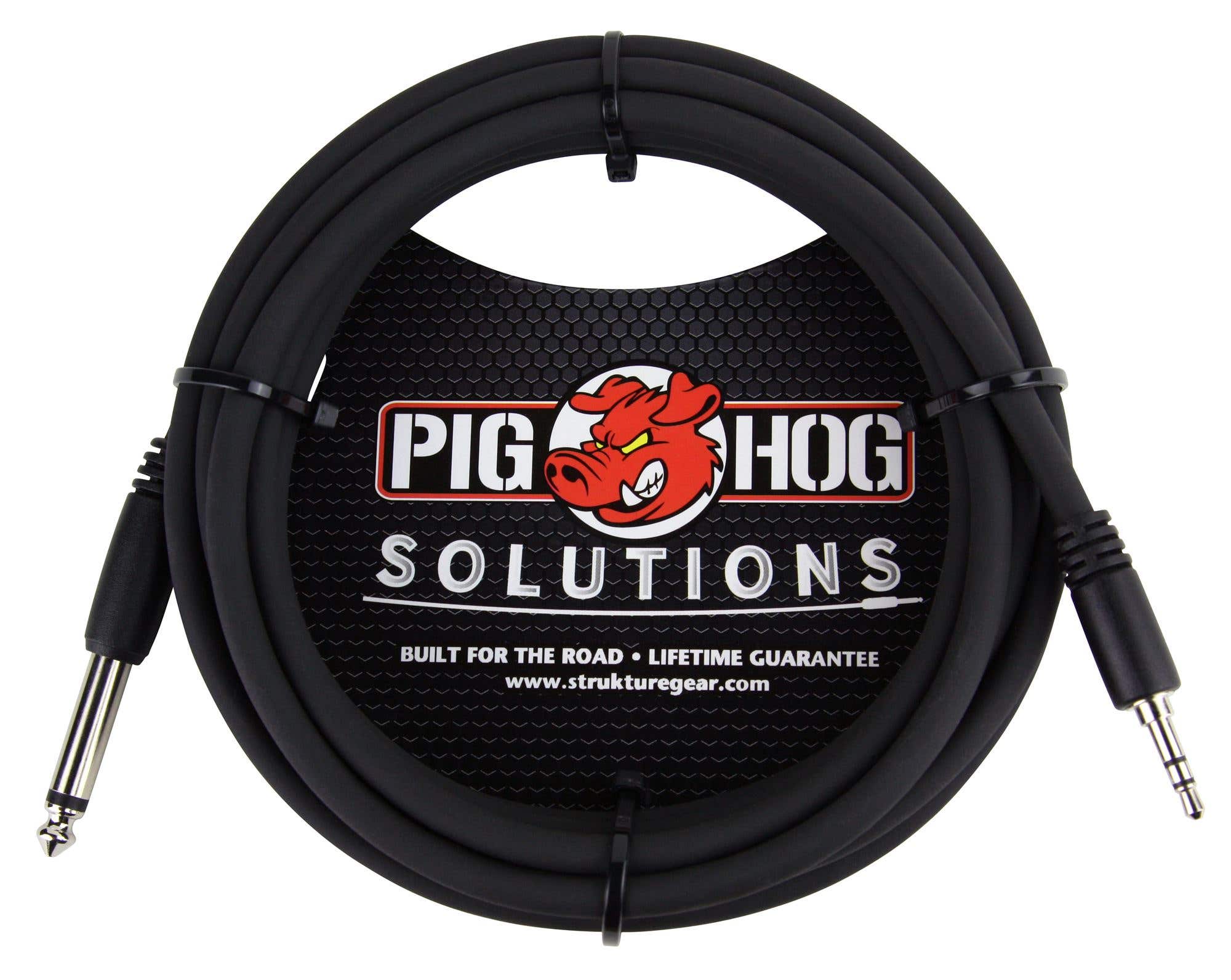 Pig Hog Solutions PX-35T4M 1 8 inch TRS to 1 4 inch Mono Cable