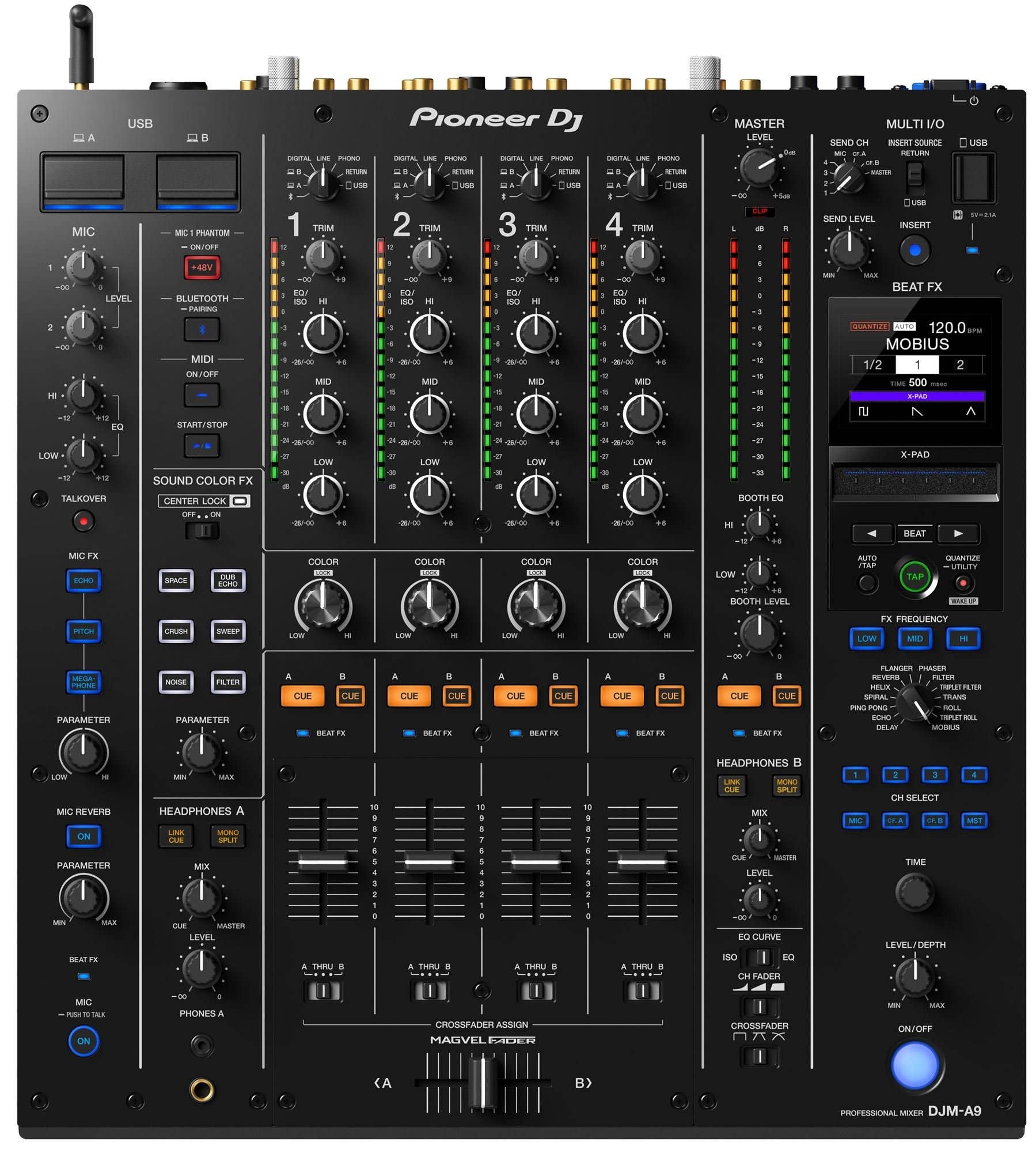 Pioneer DJ DJM-A9 Professional DJ Mixer