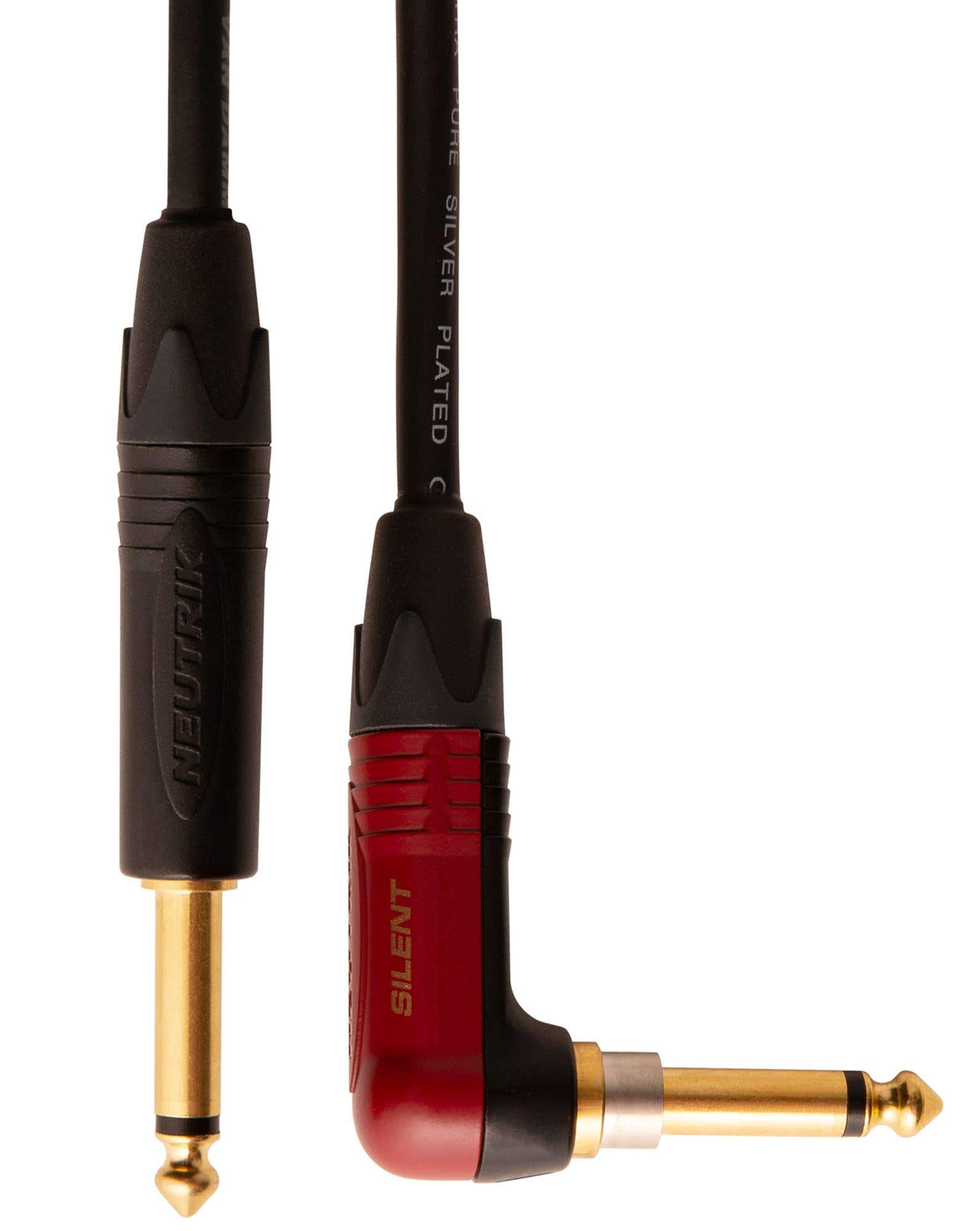 PRS Signature Instrument Cable 18 Feet Straight to Angle Silent