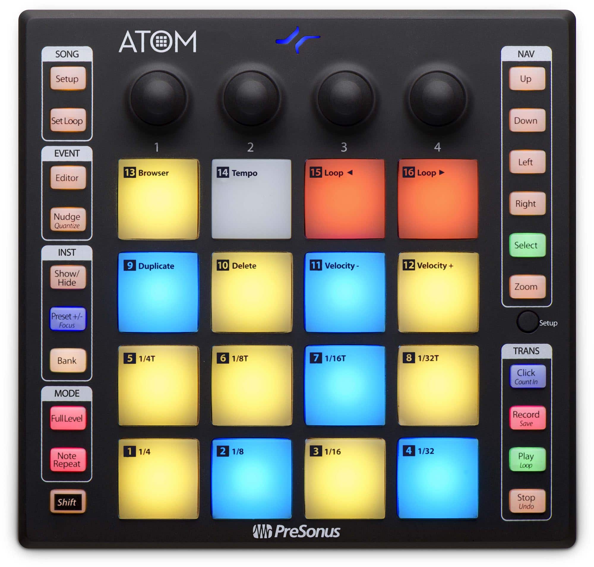PreSonus Atom 16-Pad USB Midi Controller