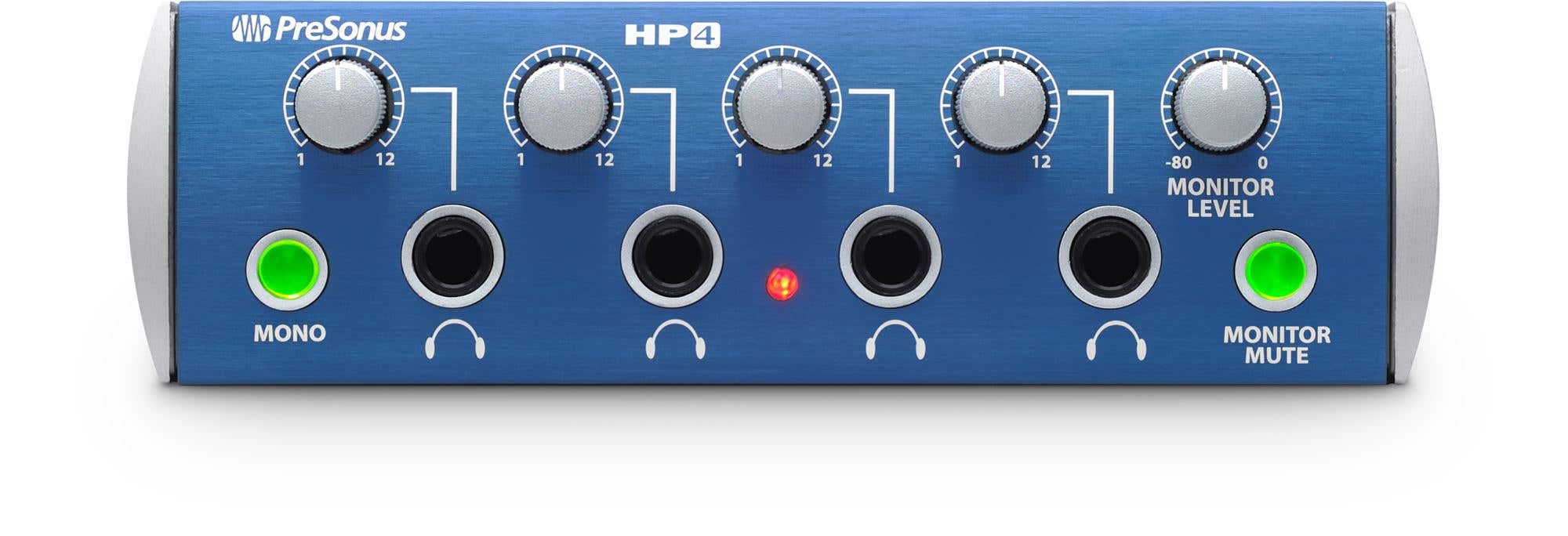 PreSonus HP4 4 Channel Headphone Amplifier 