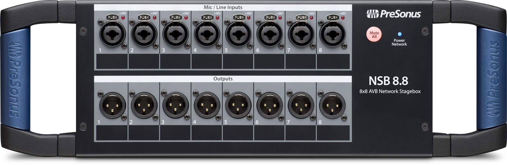 PreSonus NSB 8.8 8x8 AVB Networked Stage Box