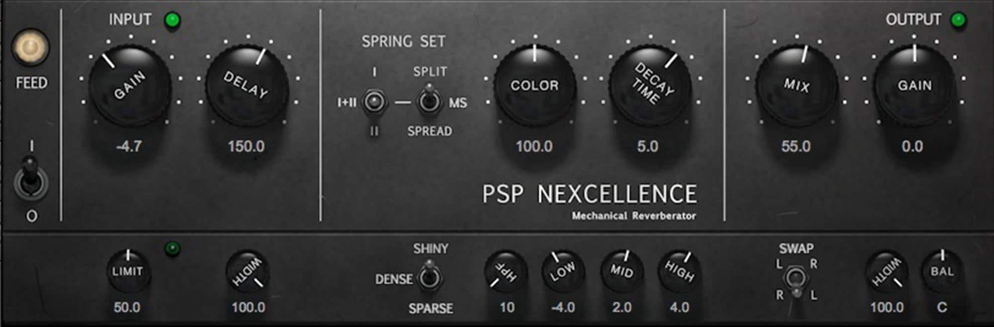 PSP Audioware Nexcellence Reverb Audio Plugin Download