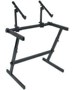 Quik Lok Z-726 Z Frame Double Tier Keyboard Stand